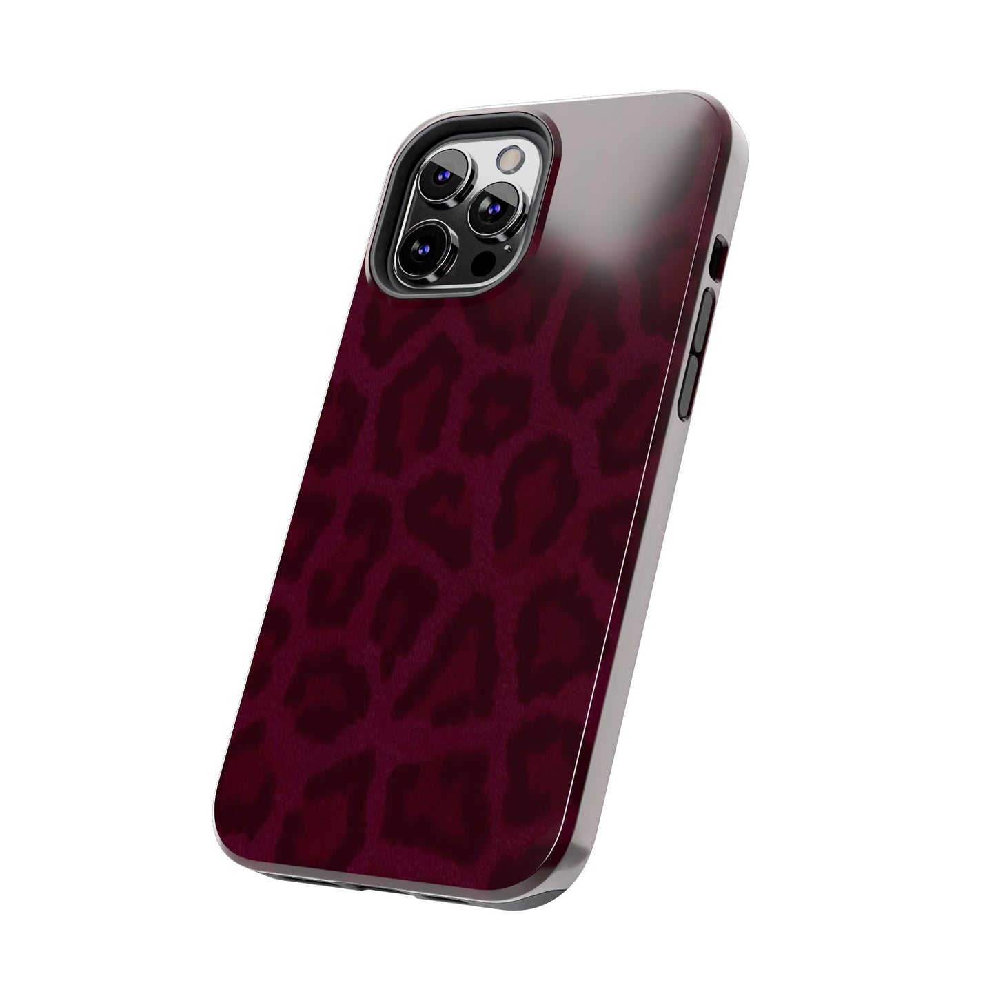 Chic Leopard Print Tough Phone Cases - Stylish Protection for Your Device