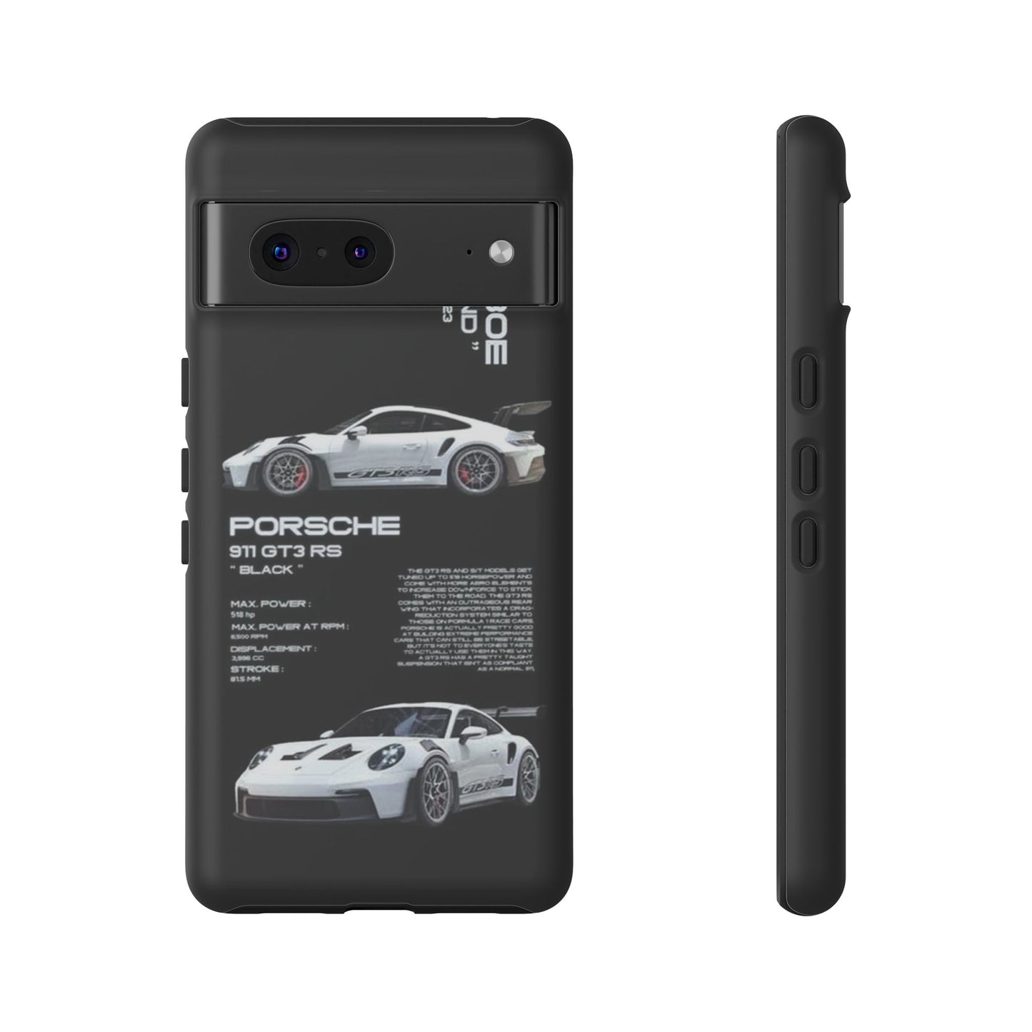 Porsche Phone Case, Tough Car Case, Automotive Gift, Racing Enthusiast Accessory, Stylish Smartphone Protection
