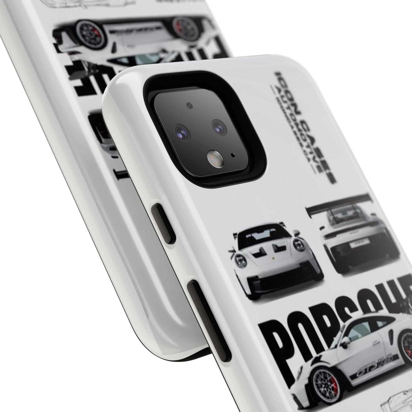 Porsche Phone Case, Tough Car Lover's Gift, Racing Enthusiast Accessory, Durable Auto Merchandise, Birthday Gift for Him