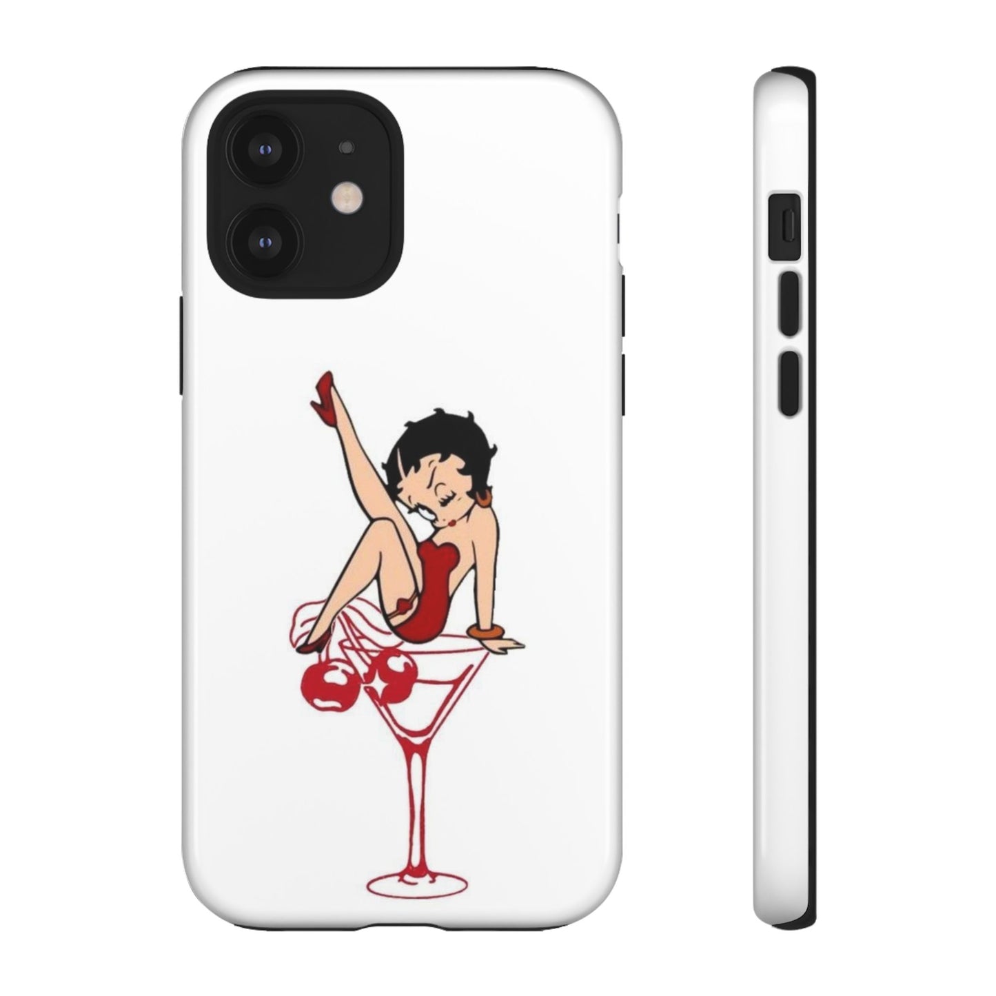Betty Boop Martini Phone Case - Stylish Tough Cases for Fun Lovers