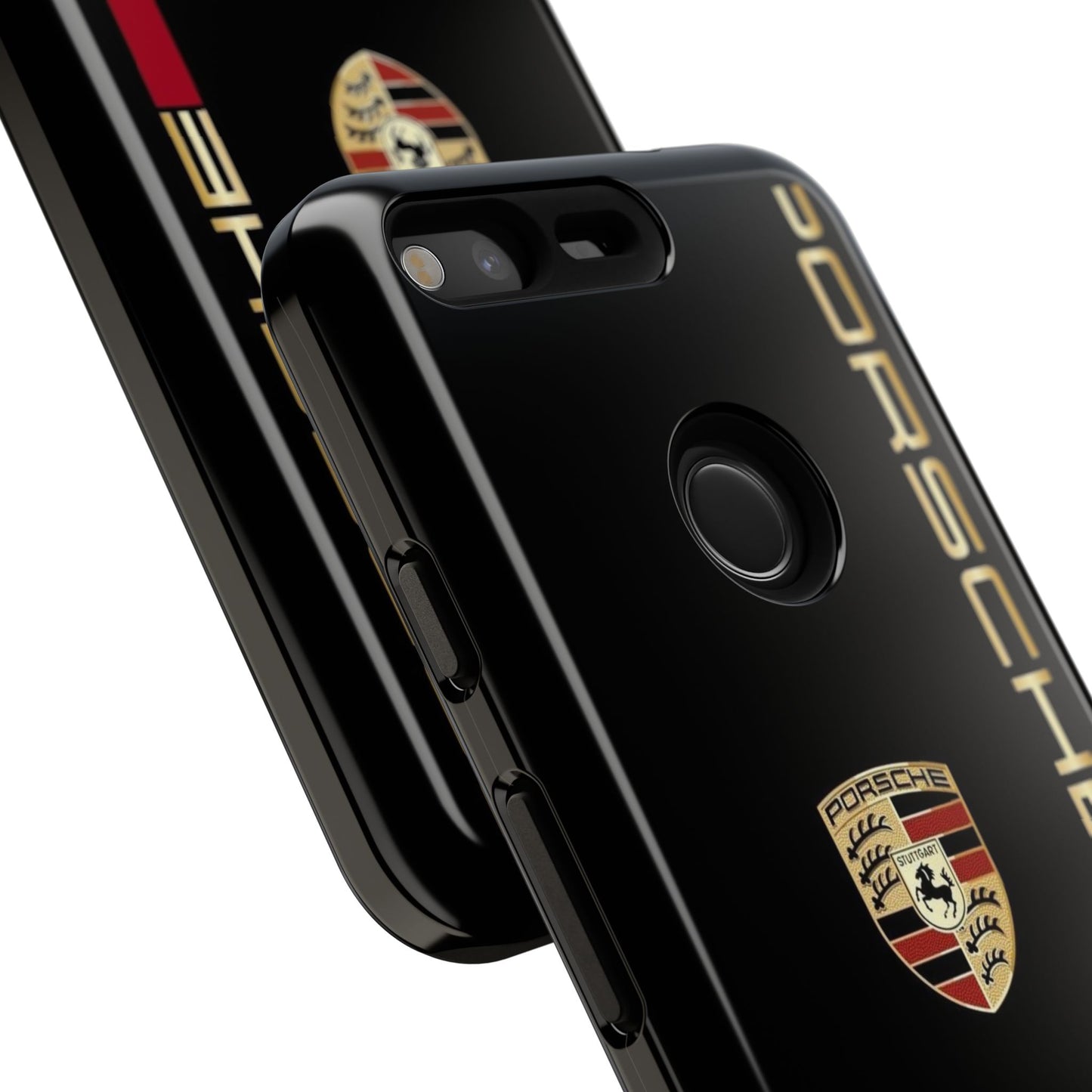 Porsche Tough Phone Case, Durable Car Lover Accessory, Protective Cover, Gift for Auto Enthusiasts, Racing Themed Phone Accessory