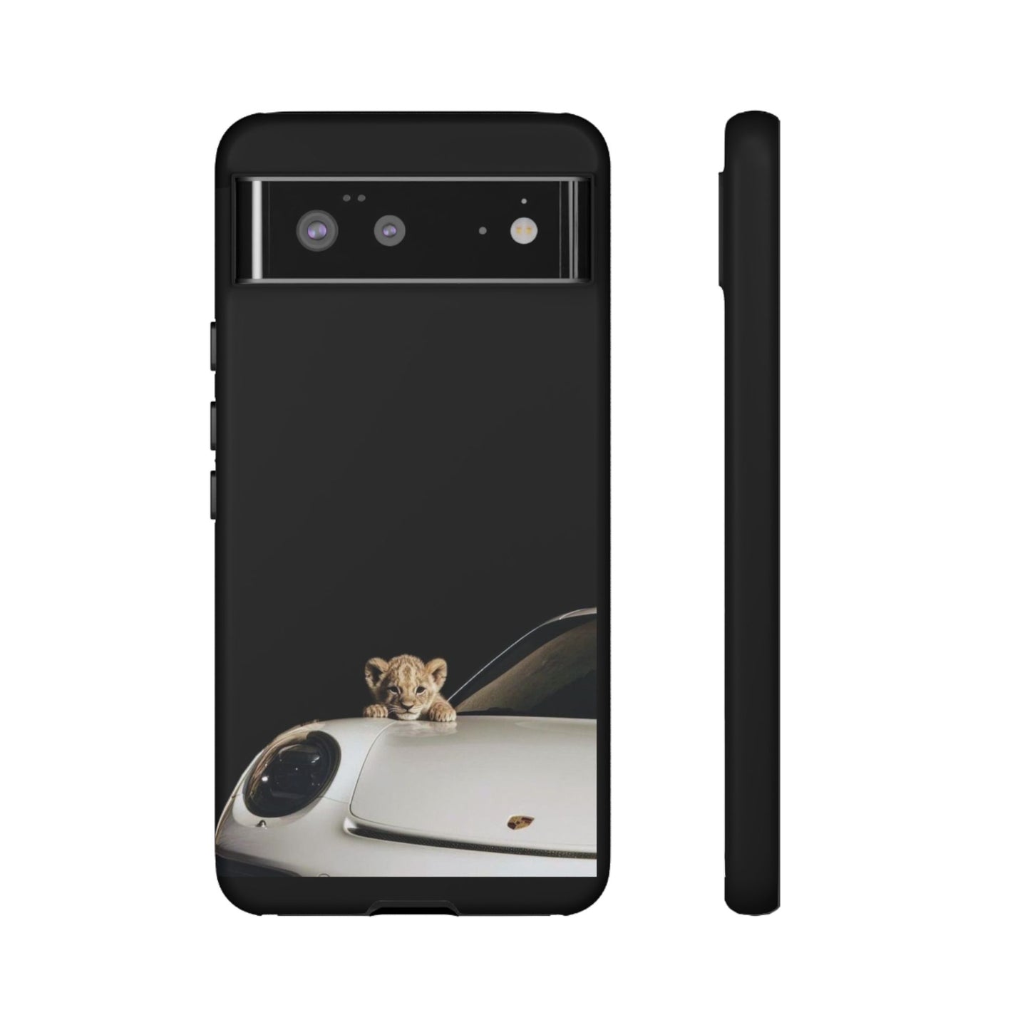 Wildlife-Inspired Phone Case with Lion Cub, Perfect Gift for Animal Lovers, Unique Phone Accessory for Car Enthusiasts, Stylish [...]