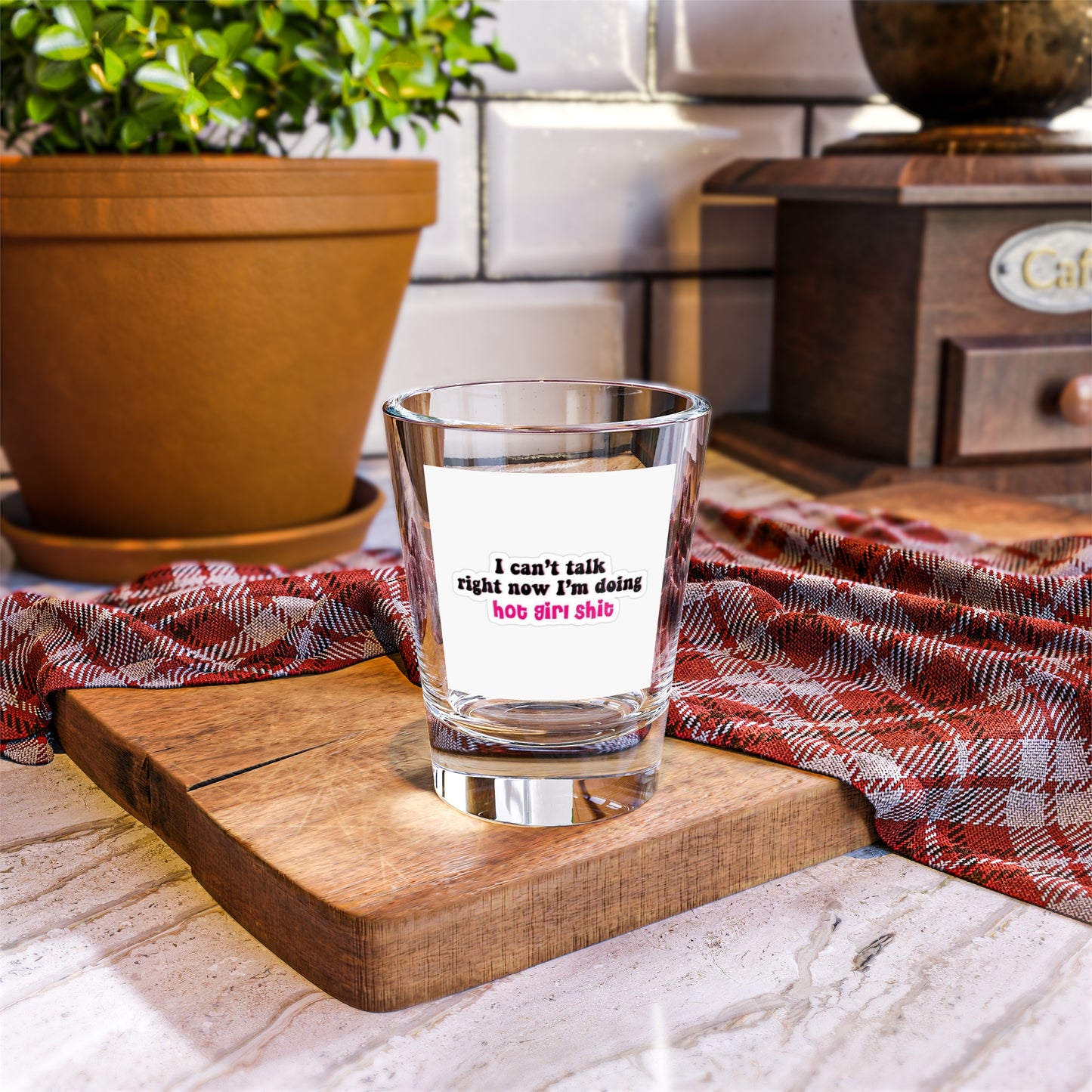 Sassy Shot Glass, Funny Shot Glass, Gift for Her, Party Shot Glass, Bachelorette Party Favor, Unique Drinking Glass