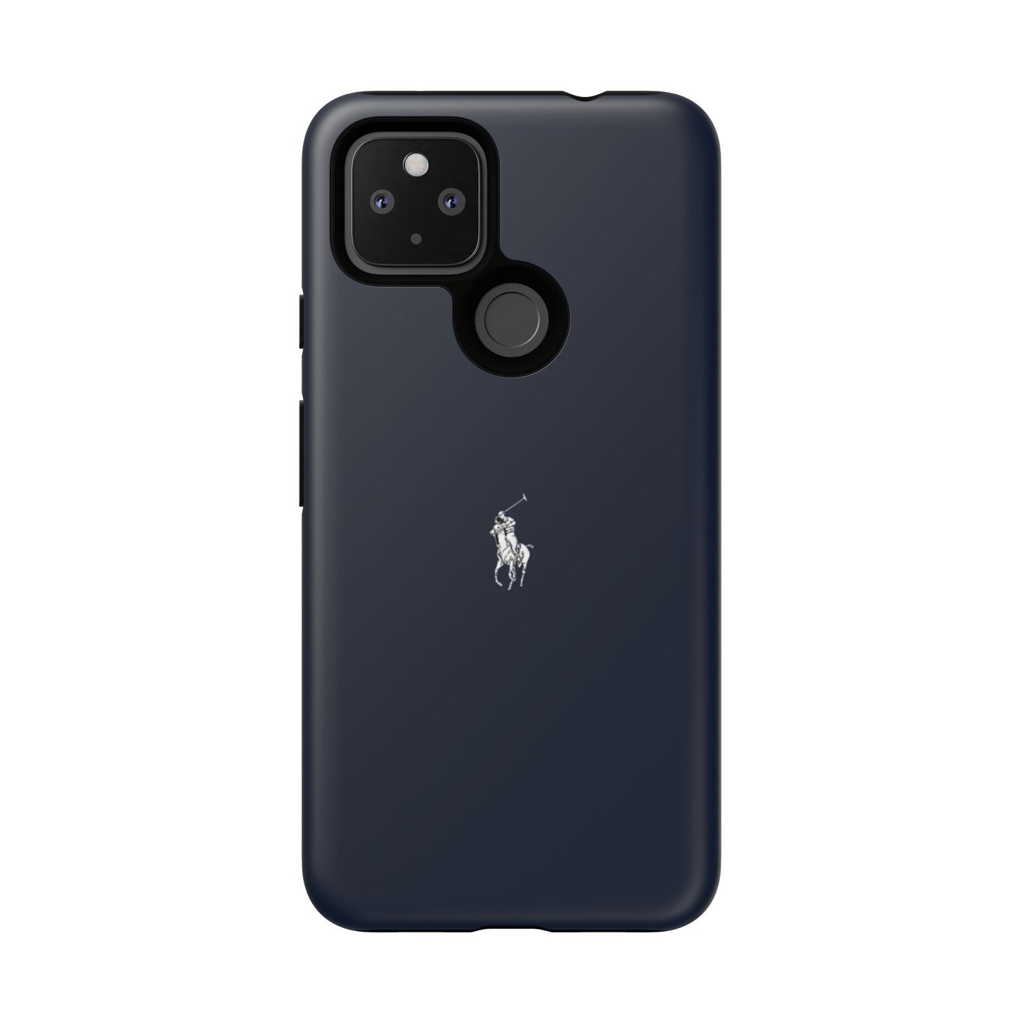 Navy Polo Logo Tough Phone Case — Slim Protective iPhone Cover