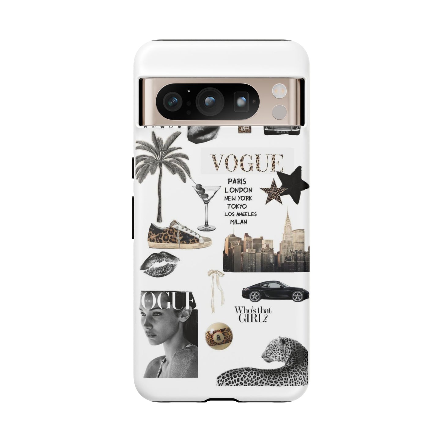 Chic Phone Case - Vogue-Inspired Tough Case for Fashion Lovers, Stylish Accessories, Unique Gift for Her, Trendy Mobile Cover, [...]