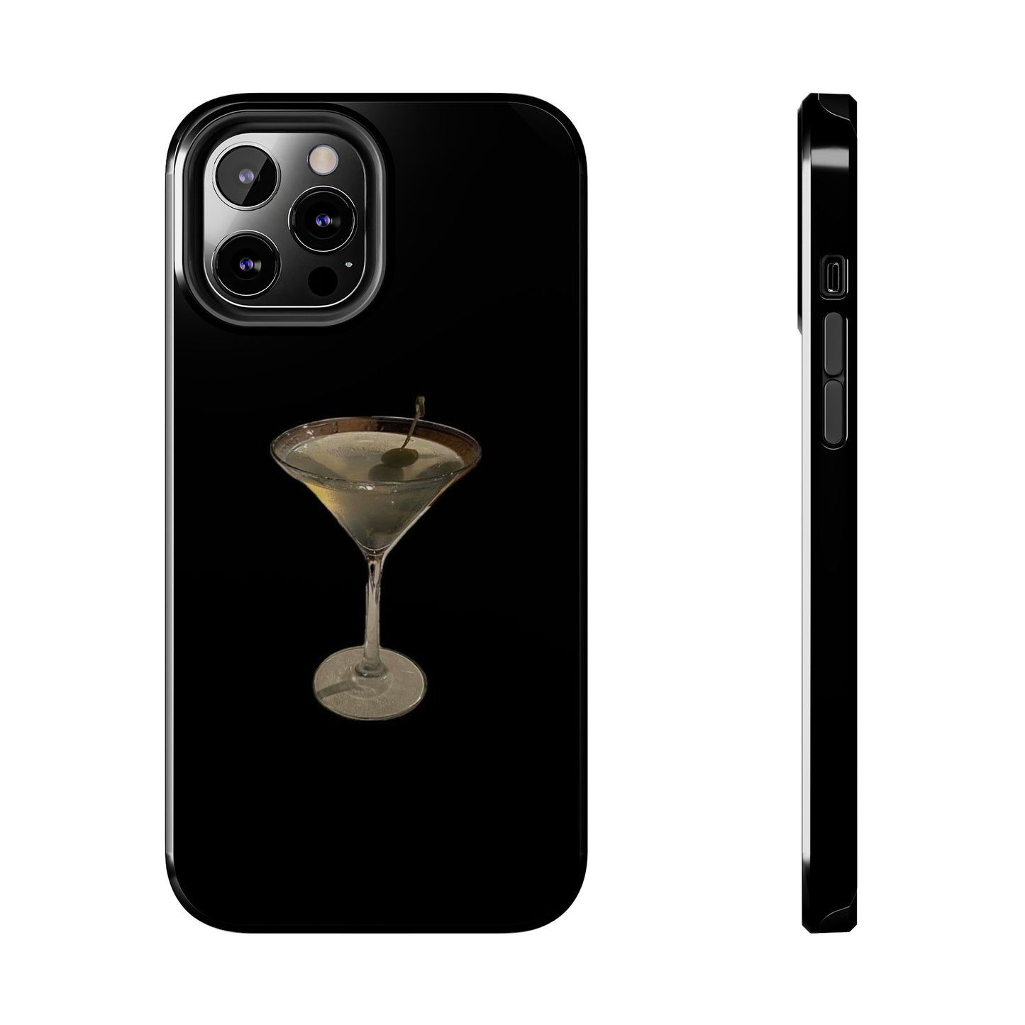 Stylish Martini Tough Phone Case - Perfect for Cocktail Lovers