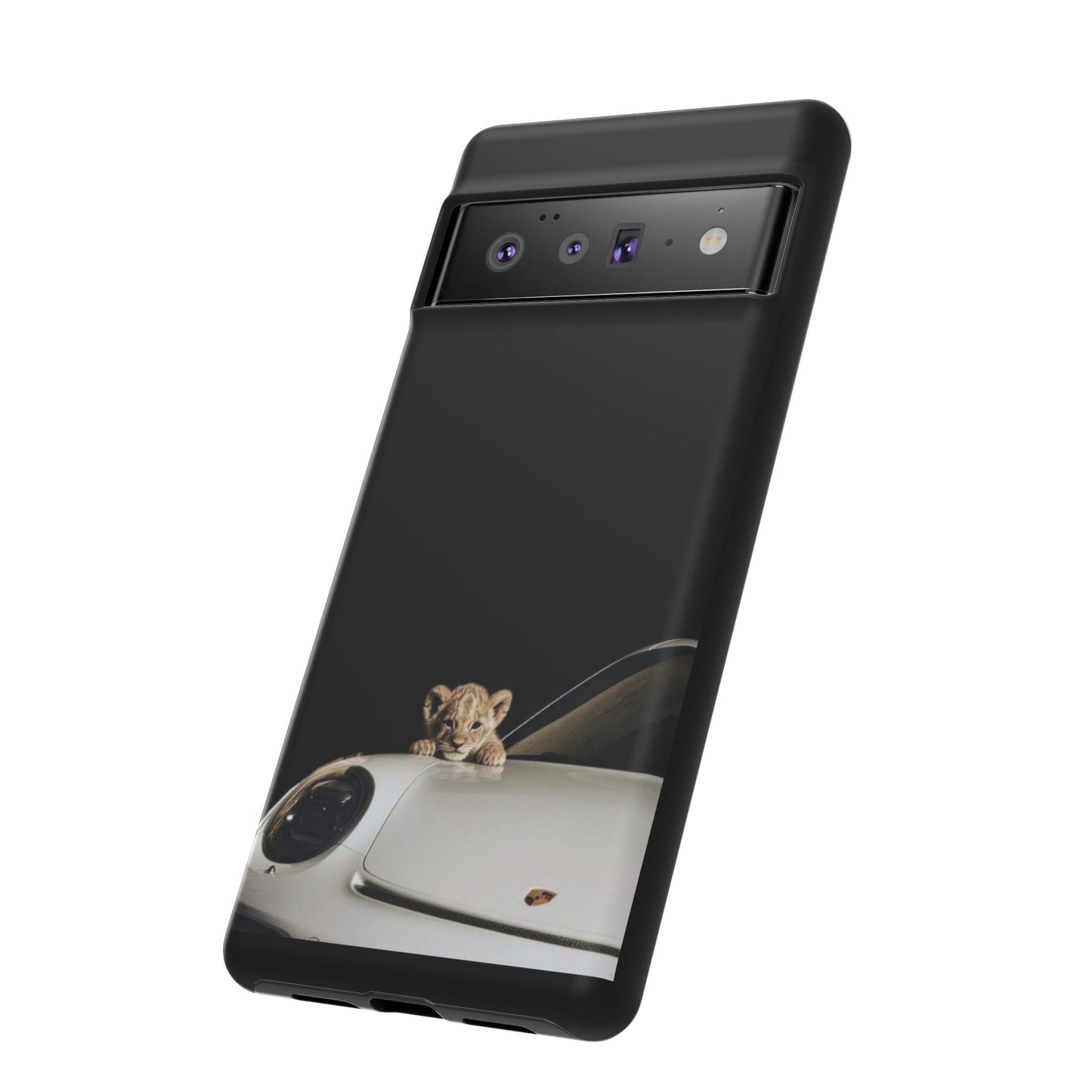 Wildlife-Inspired Phone Case with Lion Cub, Perfect Gift for Animal Lovers, Unique Phone Accessory for Car Enthusiasts, Stylish [...]