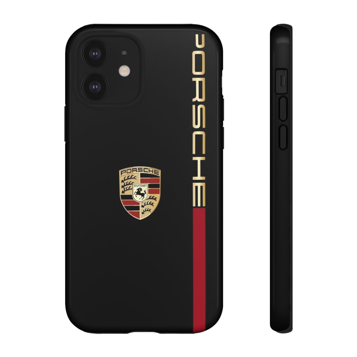 Porsche Tough Phone Case, Durable Car Lover Accessory, Protective Cover, Gift for Auto Enthusiasts, Racing Themed Phone Accessory