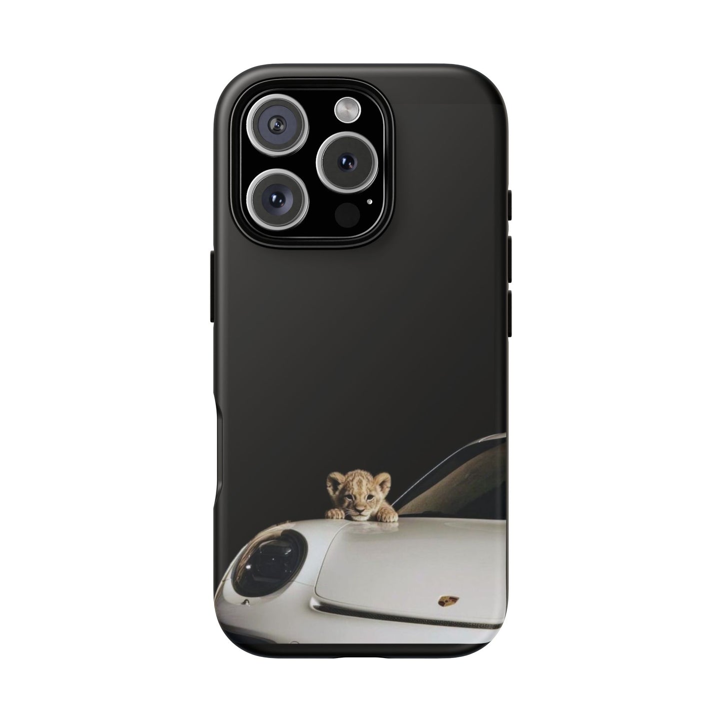 Wildlife-Inspired Phone Case with Lion Cub, Perfect Gift for Animal Lovers, Unique Phone Accessory for Car Enthusiasts, Stylish [...]