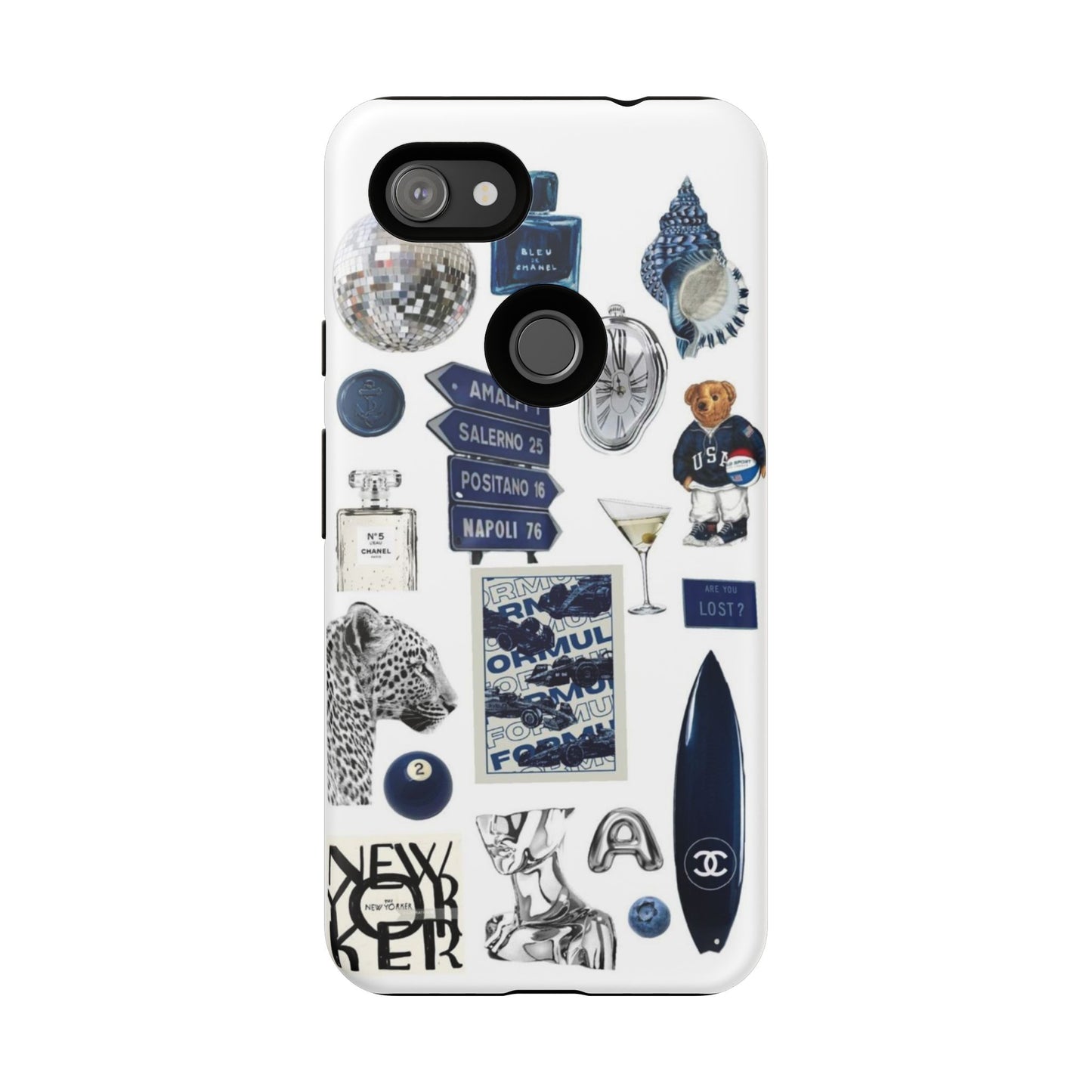 Chic Phone Case, Tough Slim Cover with Stylish Design, Gift for Her, Trendy Accessory, Birthday Present, Fashionable Tech