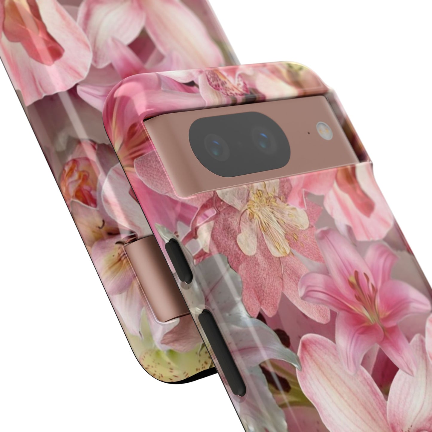 Phone Case - Matte & Glossy Tough Case Lily Flowers