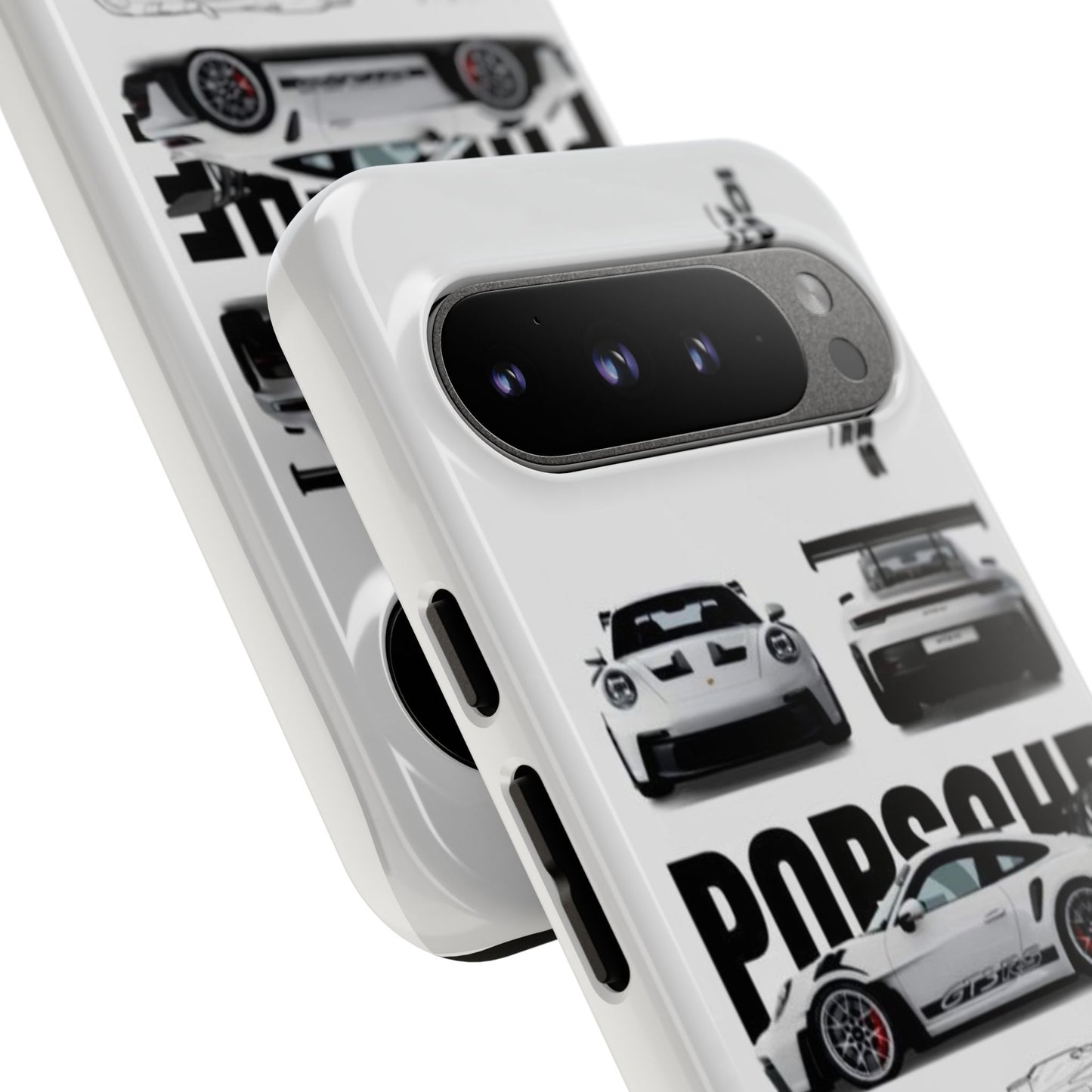 Porsche Phone Case, Tough Car Lover's Gift, Racing Enthusiast Accessory, Durable Auto Merchandise, Birthday Gift for Him