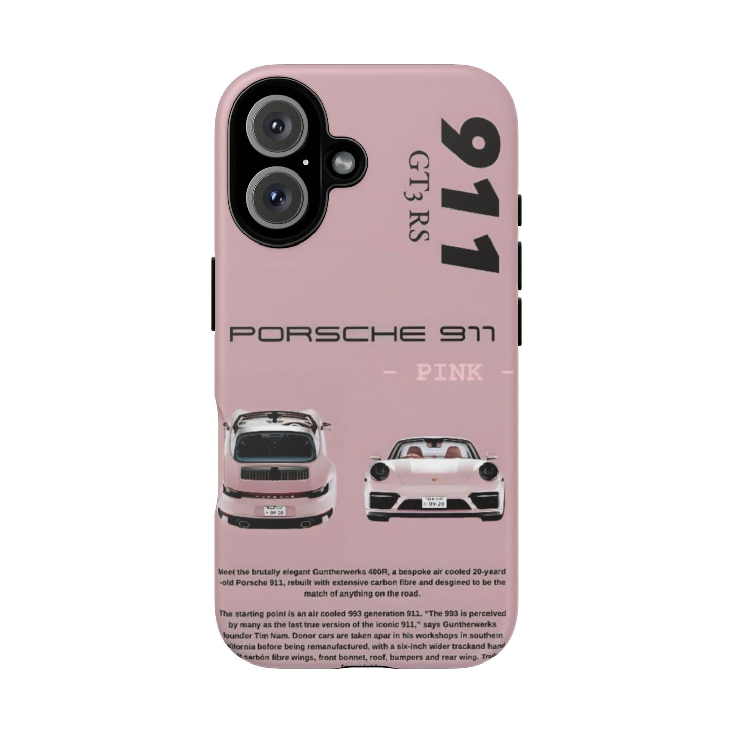 Porsche 911 Phone Case | Tough Cases for Car Lovers, Stylish Protection, Gift for Him/Her, Automotive Enthusiast