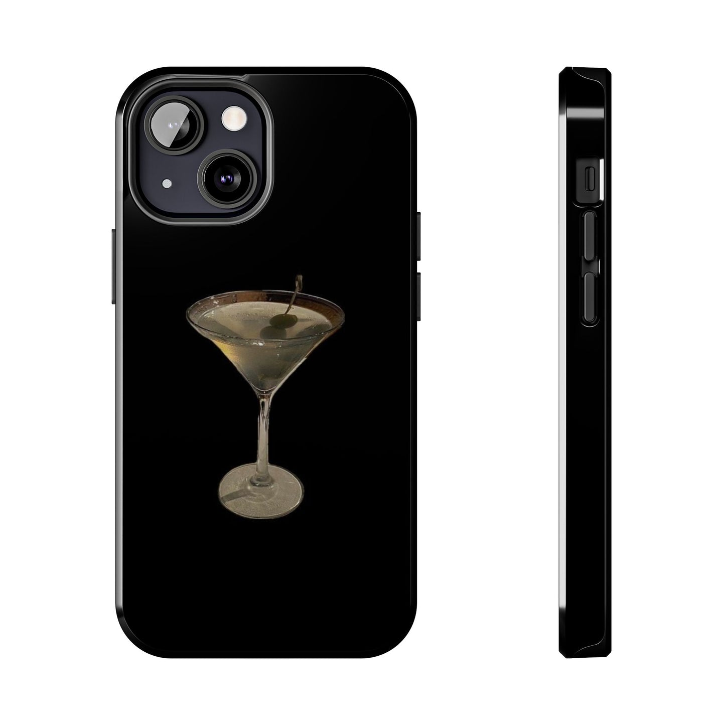 Stylish Martini Tough Phone Case - Perfect for Cocktail Lovers