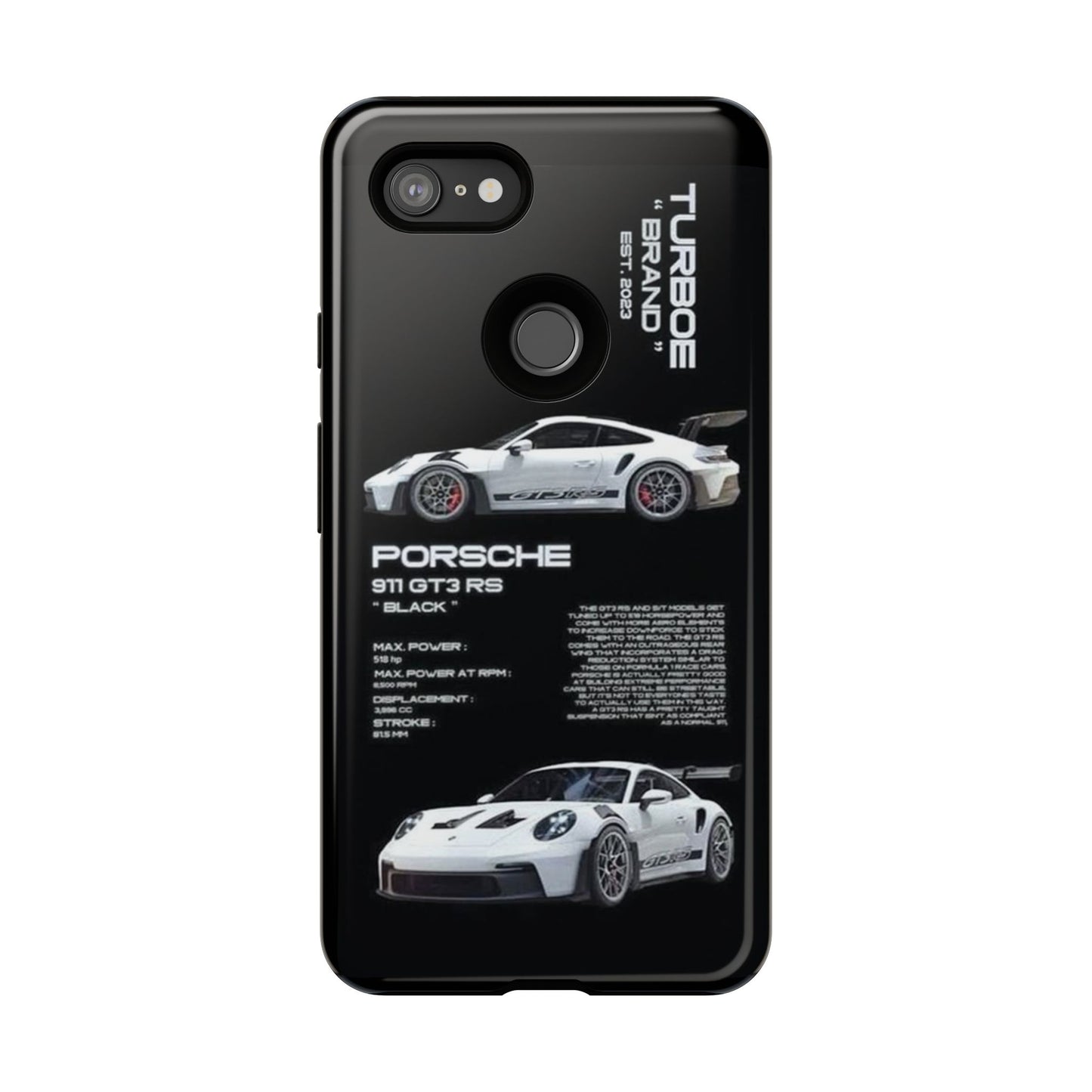Porsche Phone Case, Tough Car Case, Automotive Gift, Racing Enthusiast Accessory, Stylish Smartphone Protection