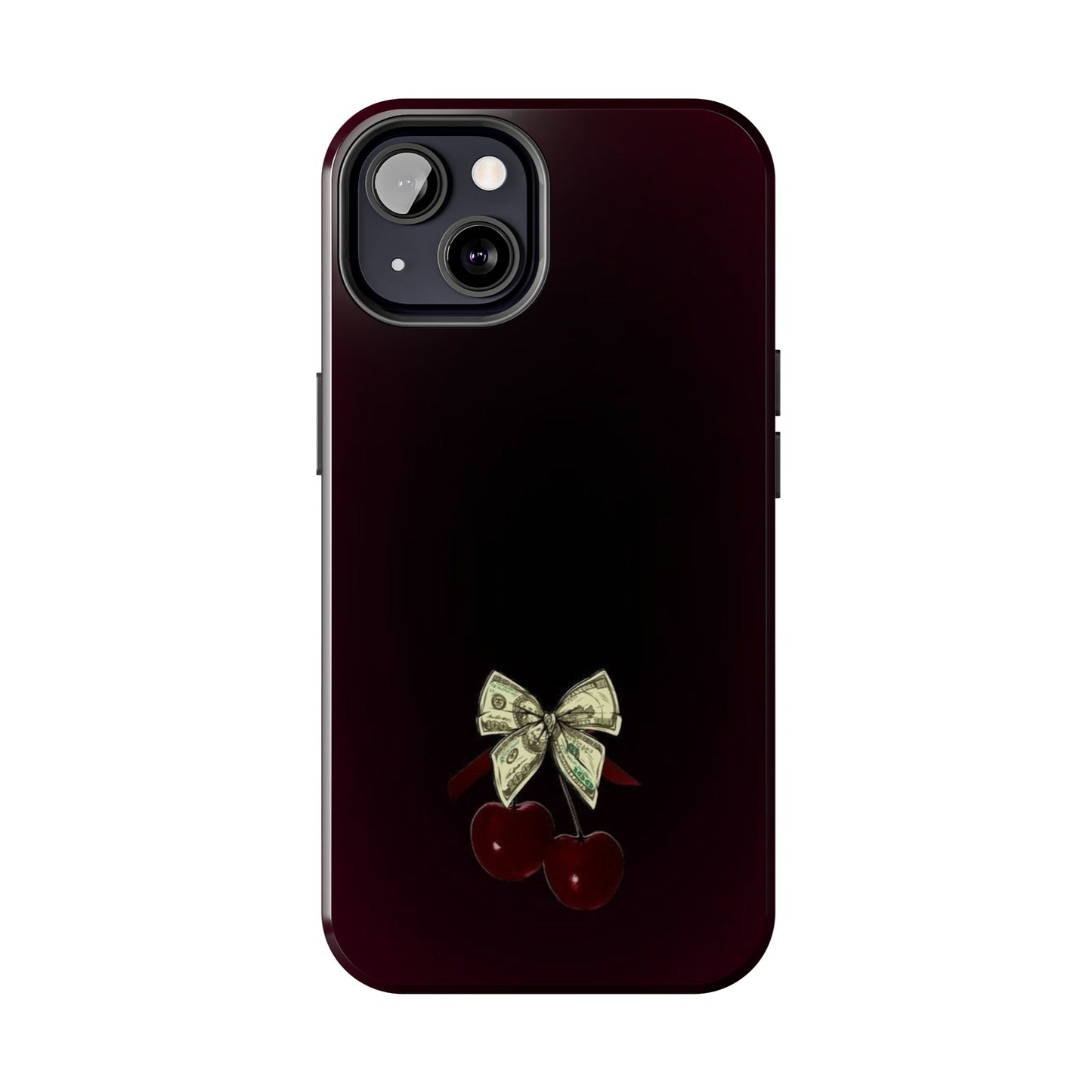 Cherry Bow Tough Phone Case - Stylish & Durable Protection