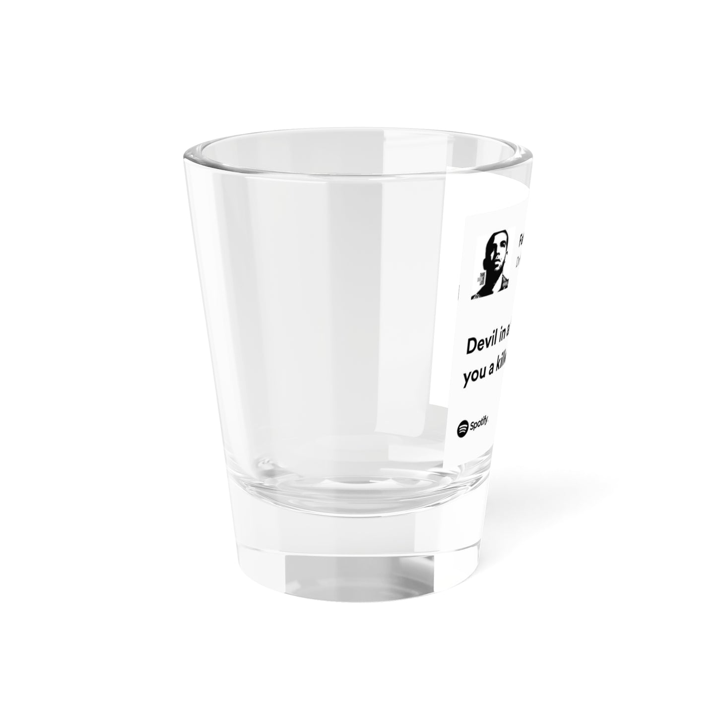 Drake Quote Shot Glass, Unique Barware for Parties, Gift for Music Lovers, Funny Drinking Glass, Housewarming Present, Custom Bar Accessory