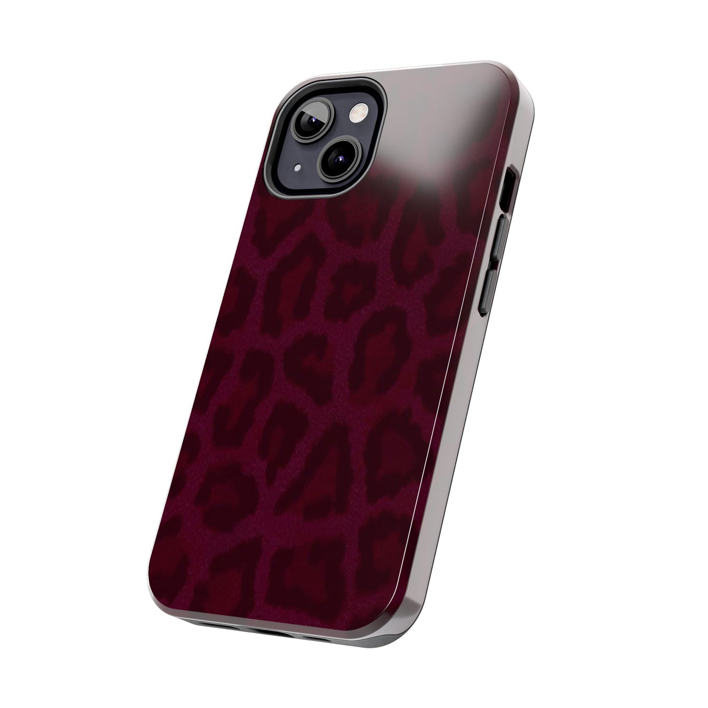 Chic Leopard Print Tough Phone Cases - Stylish Protection for Your Device