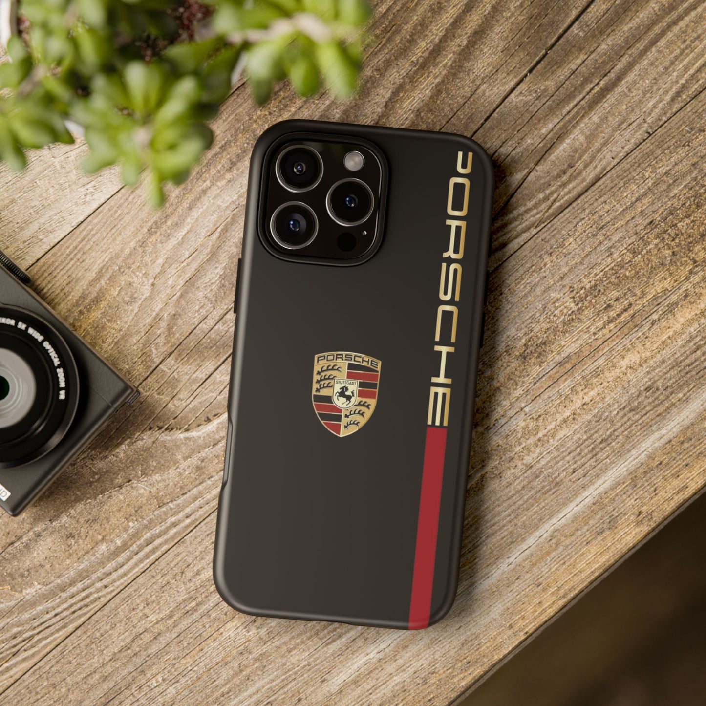 Porsche Tough Phone Case, Durable Car Lover Accessory, Protective Cover, Gift for Auto Enthusiasts, Racing Themed Phone Accessory