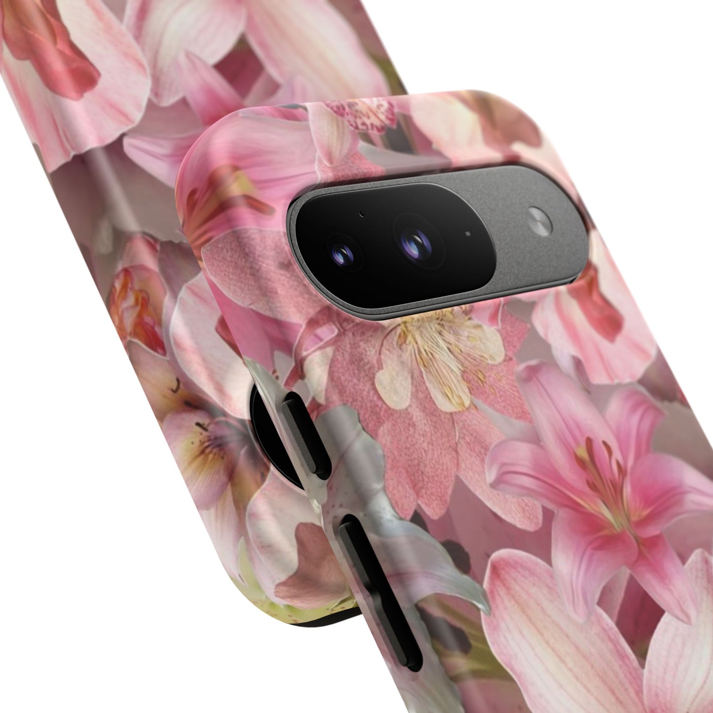 Phone Case - Matte & Glossy Tough Case Lily Flowers