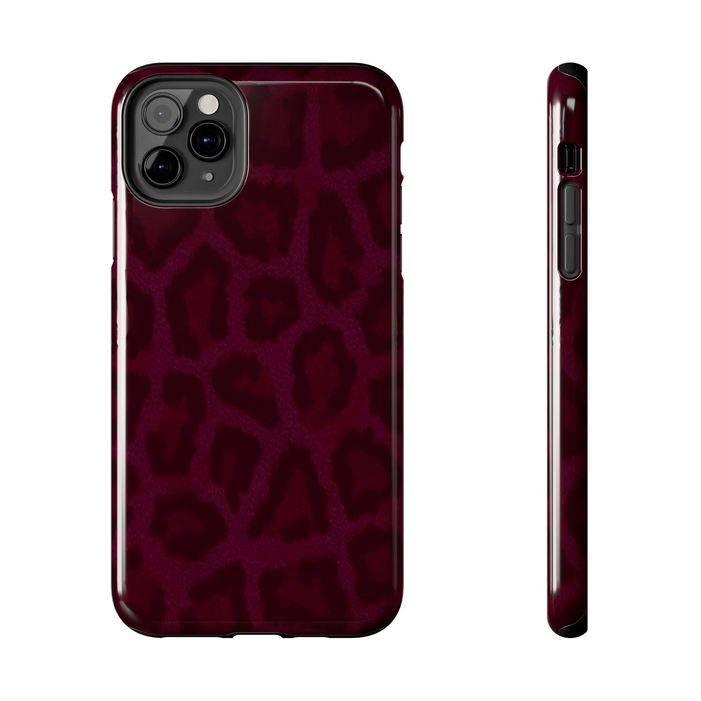 Chic Leopard Print Tough Phone Cases - Stylish Protection for Your Device