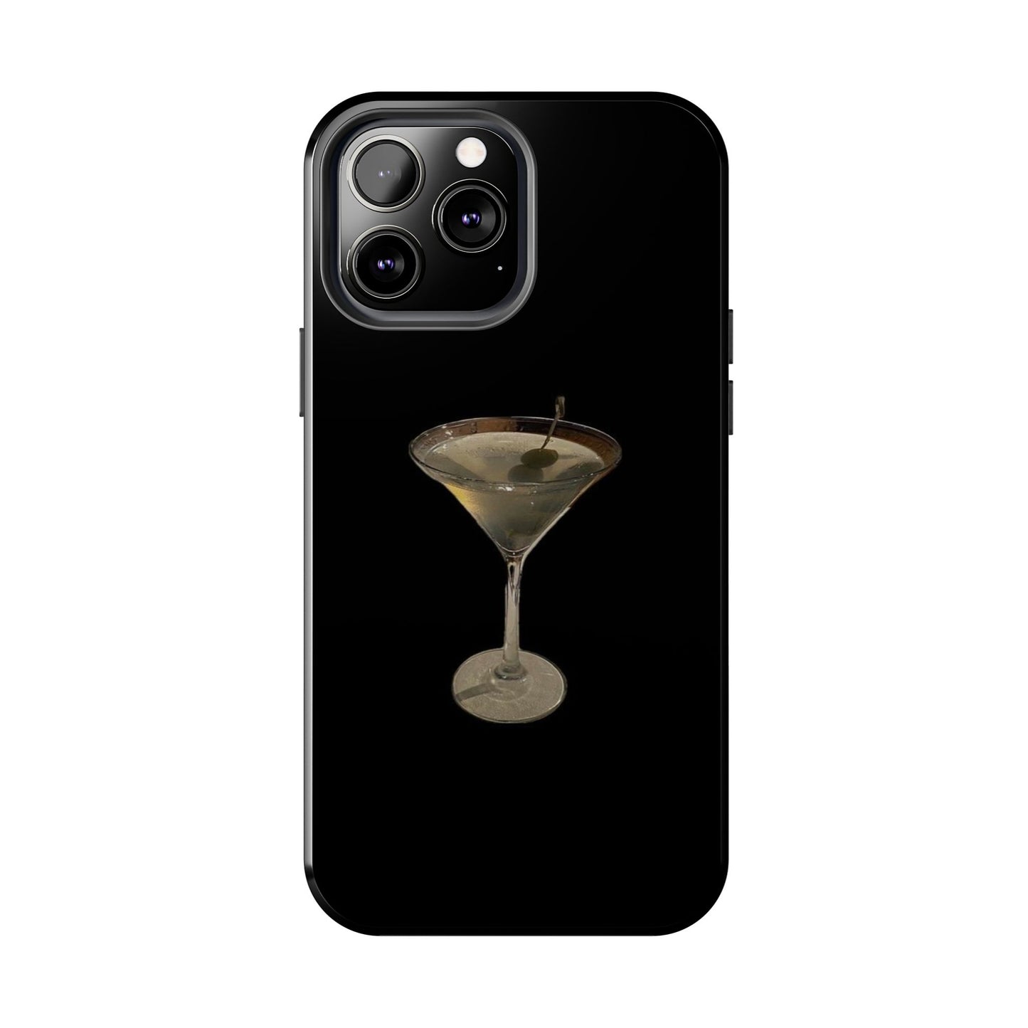 Stylish Martini Tough Phone Case - Perfect for Cocktail Lovers