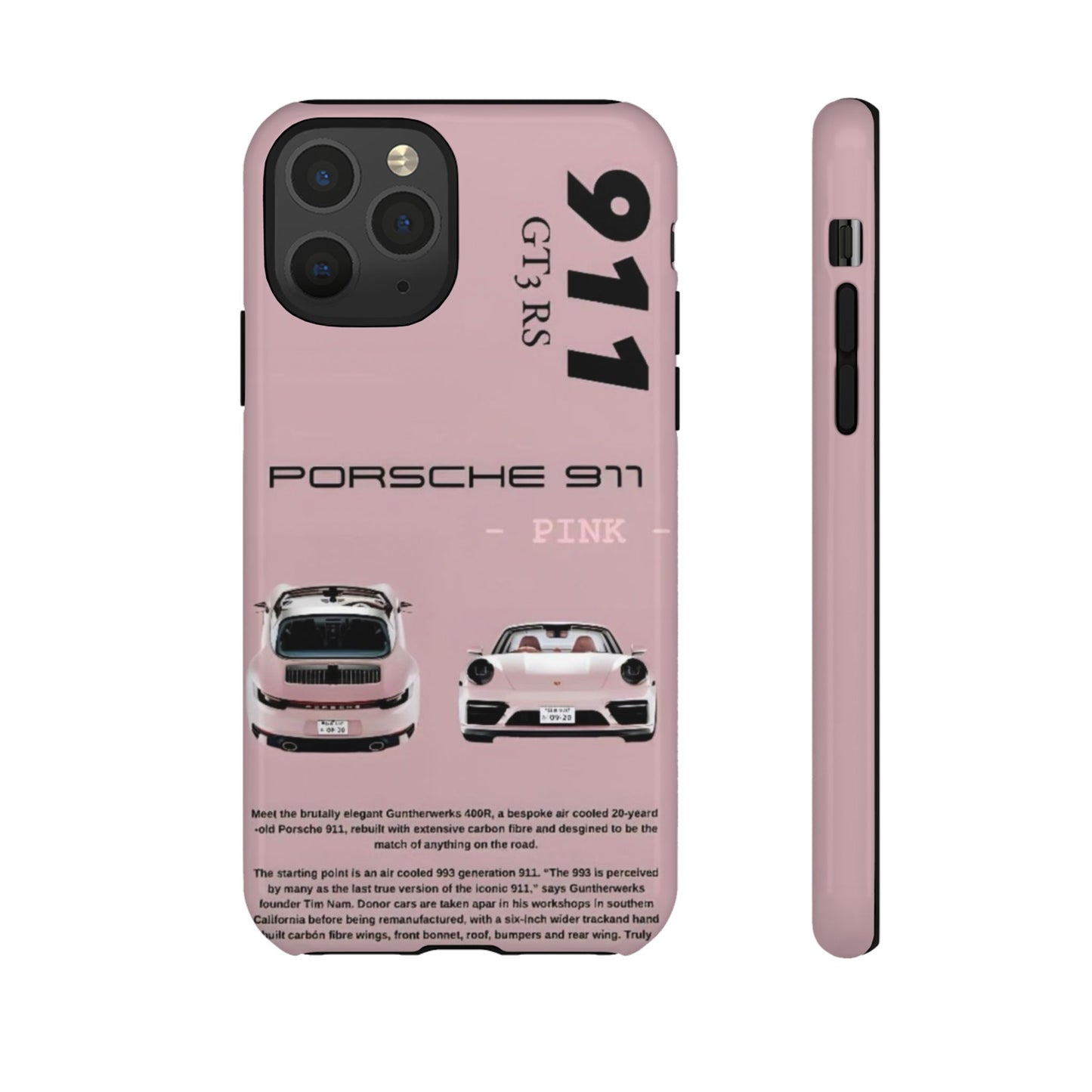 Porsche 911 Phone Case | Tough Cases for Car Lovers, Stylish Protection, Gift for Him/Her, Automotive Enthusiast