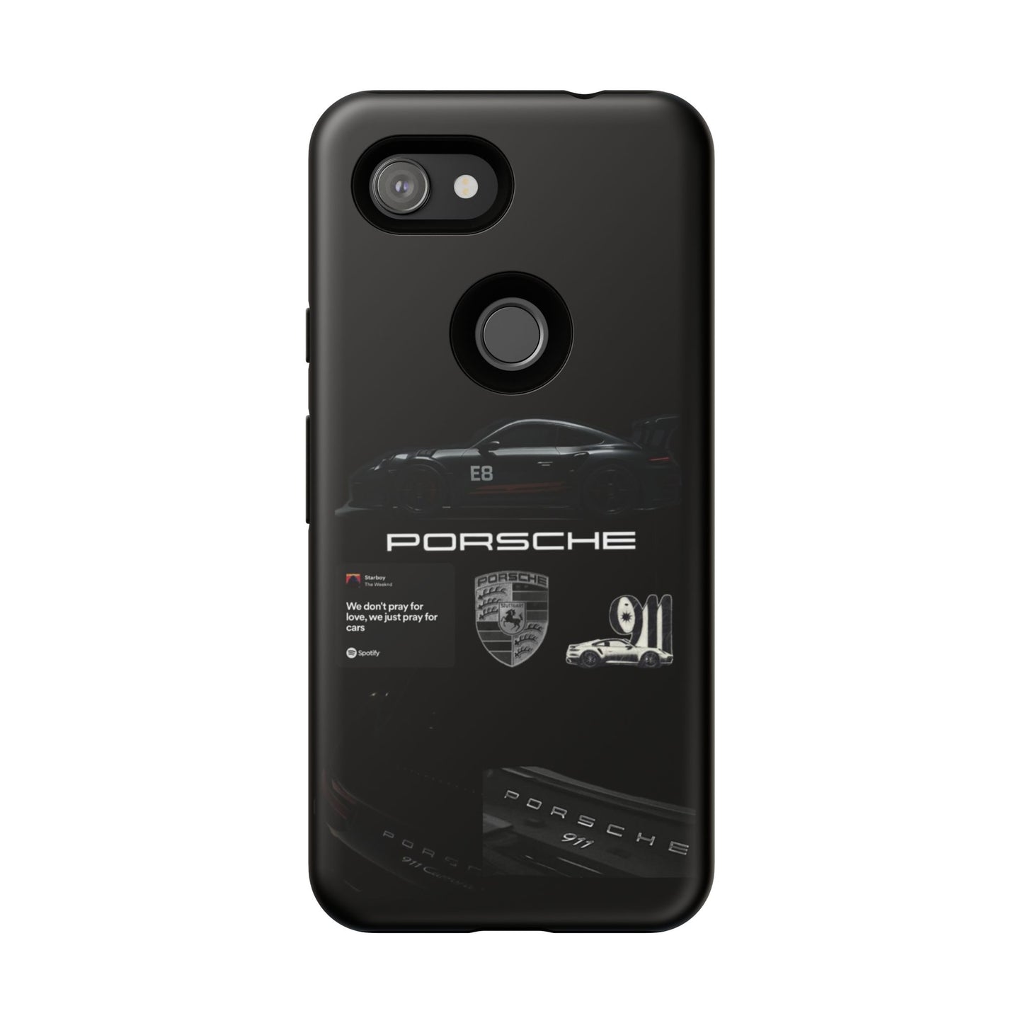 Porsche Phone Case, Tough Phone Cover, Stylish Car Accessories, Durable Smartphone Case, Gifts for Car Enthusiasts, Automotive Decor