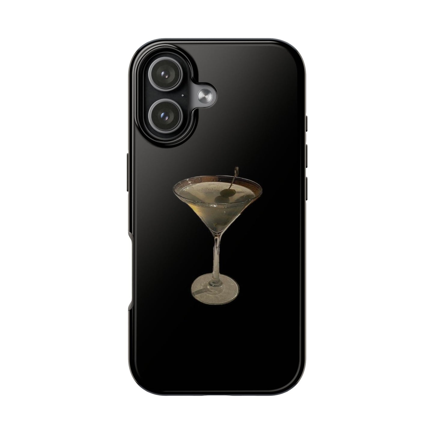 Stylish Martini Tough Phone Case - Perfect for Cocktail Lovers