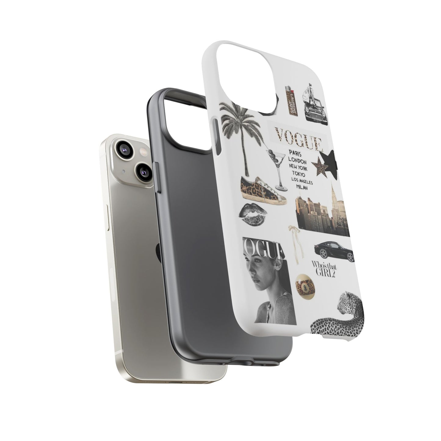 Chic Phone Case - Vogue-Inspired Tough Case for Fashion Lovers, Stylish Accessories, Unique Gift for Her, Trendy Mobile Cover, [...]