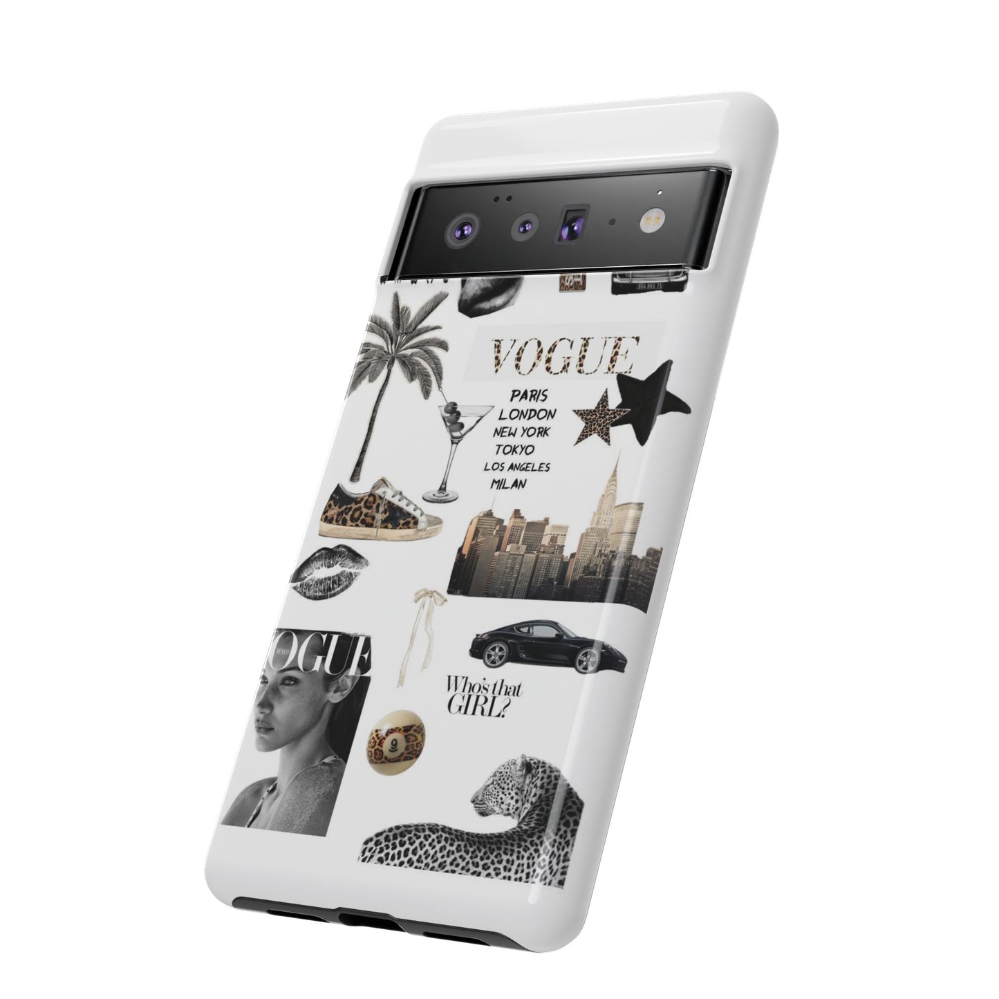 Chic Phone Case - Vogue-Inspired Tough Case for Fashion Lovers, Stylish Accessories, Unique Gift for Her, Trendy Mobile Cover, [...]