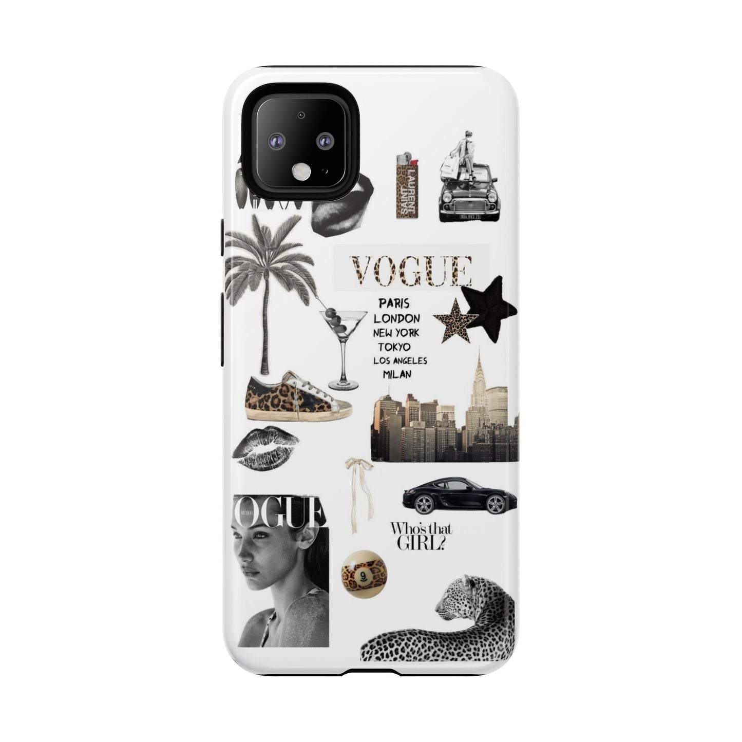 Chic Phone Case - Vogue-Inspired Tough Case for Fashion Lovers, Stylish Accessories, Unique Gift for Her, Trendy Mobile Cover, [...]