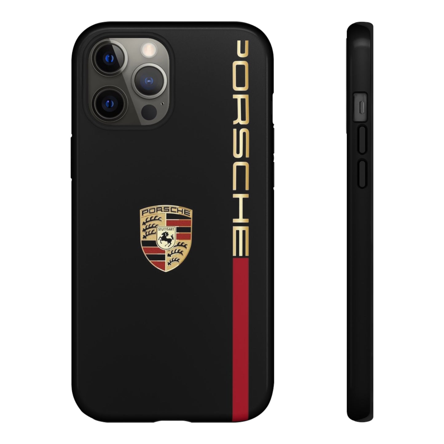 Porsche Tough Phone Case, Durable Car Lover Accessory, Protective Cover, Gift for Auto Enthusiasts, Racing Themed Phone Accessory
