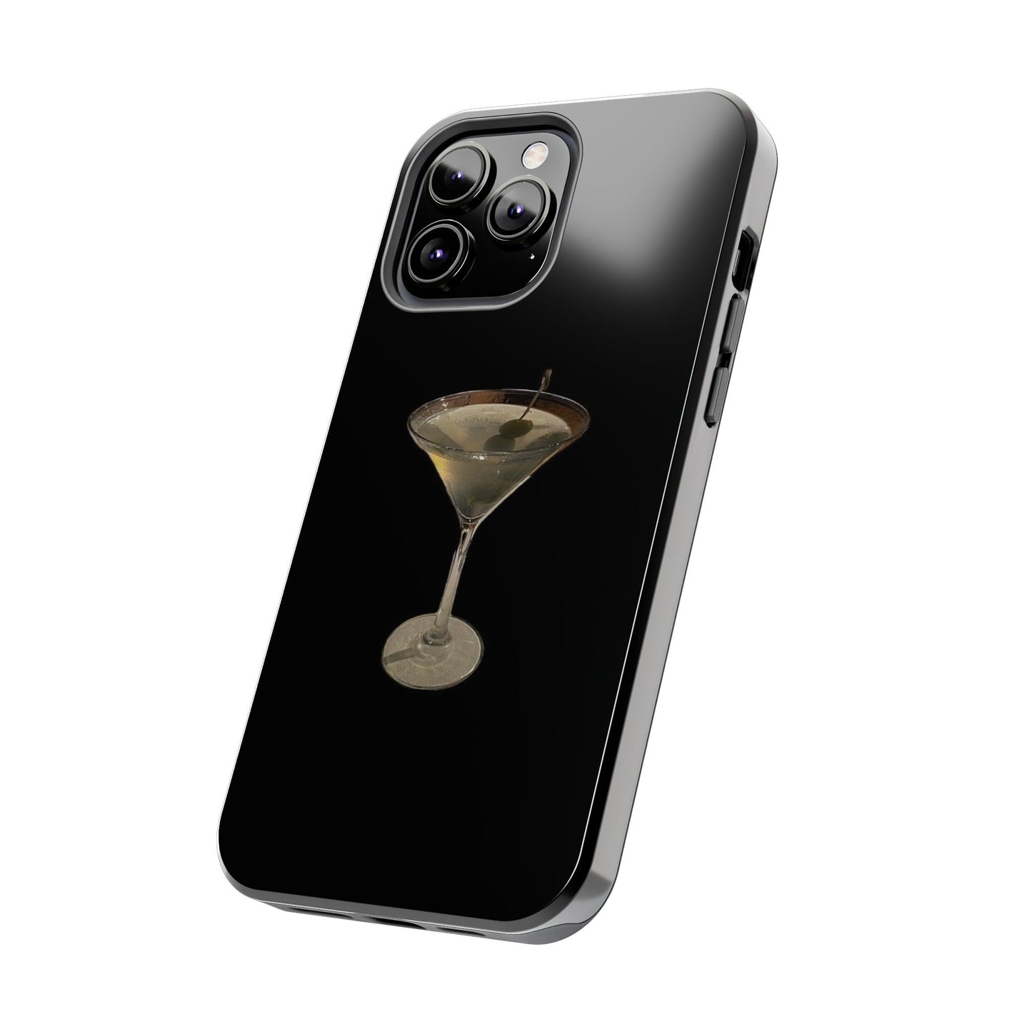 Stylish Martini Tough Phone Case - Perfect for Cocktail Lovers