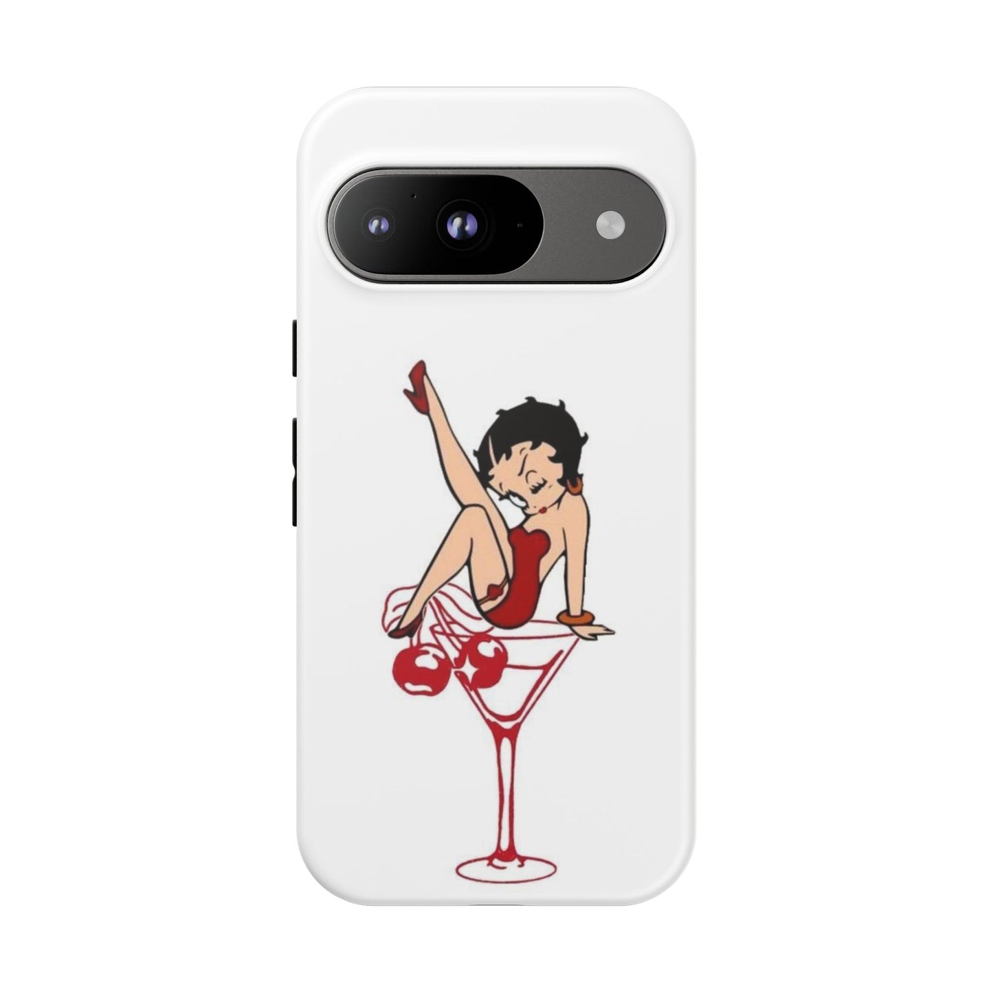 Betty Boop Martini Phone Case - Stylish Tough Cases for Fun Lovers