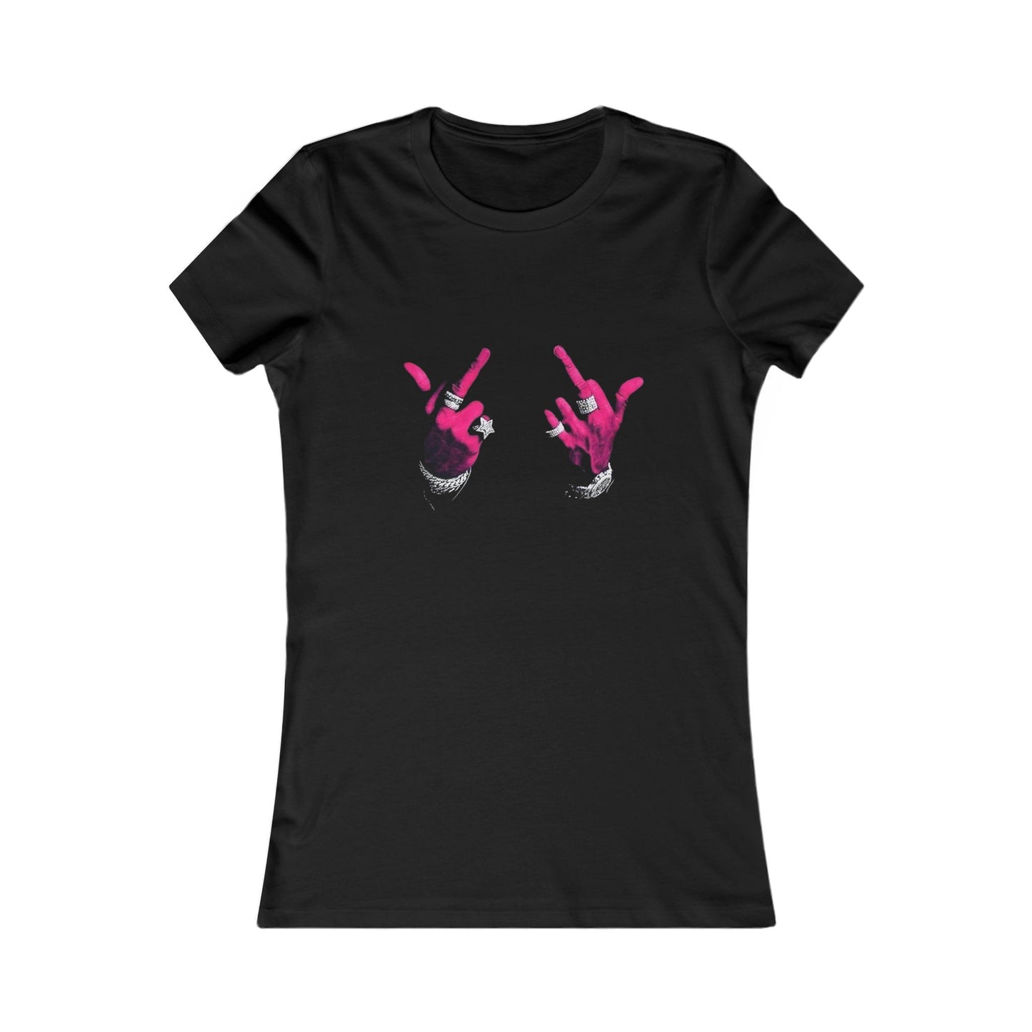 Women's Rock On Graphic Tee - Peace, Casual Wear, Festival T-Shirt, Music Lover Gift, Summer Essentials, Statement Shirt