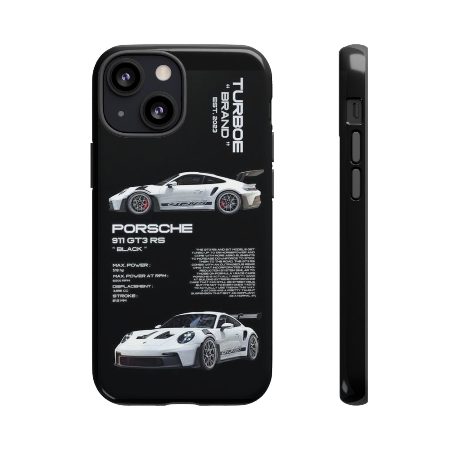 Porsche Phone Case, Tough Car Case, Automotive Gift, Racing Enthusiast Accessory, Stylish Smartphone Protection