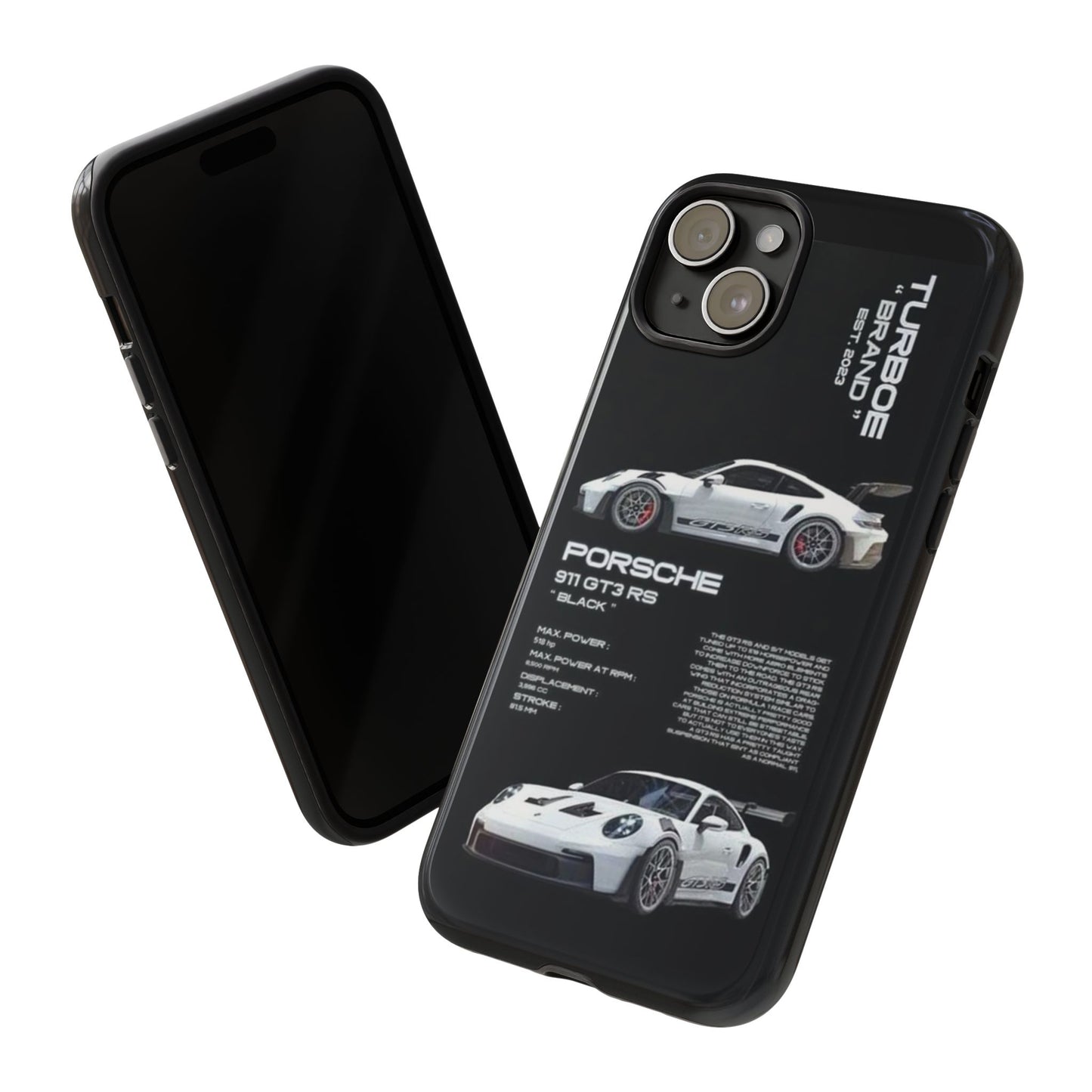Porsche Phone Case, Tough Car Case, Automotive Gift, Racing Enthusiast Accessory, Stylish Smartphone Protection