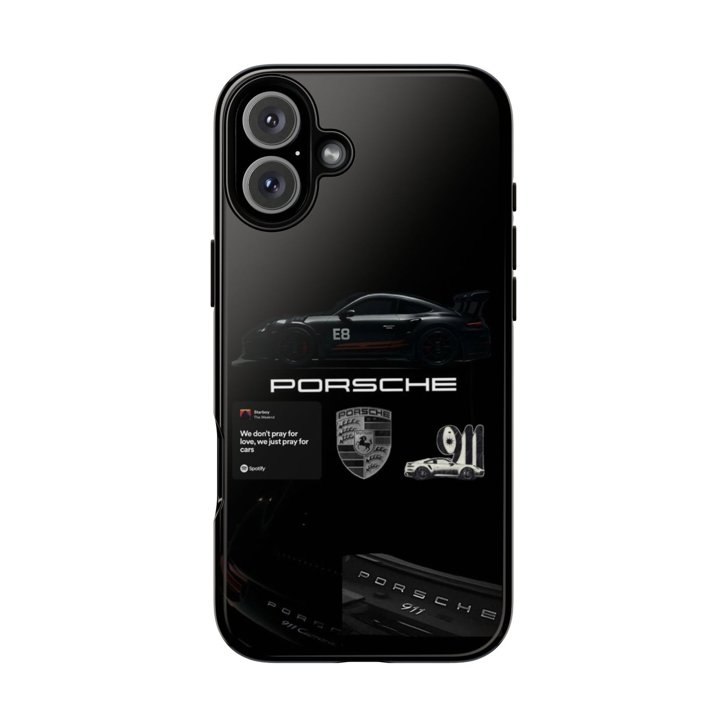 Porsche Phone Case, Tough Phone Cover, Stylish Car Accessories, Durable Smartphone Case, Gifts for Car Enthusiasts, Automotive Decor