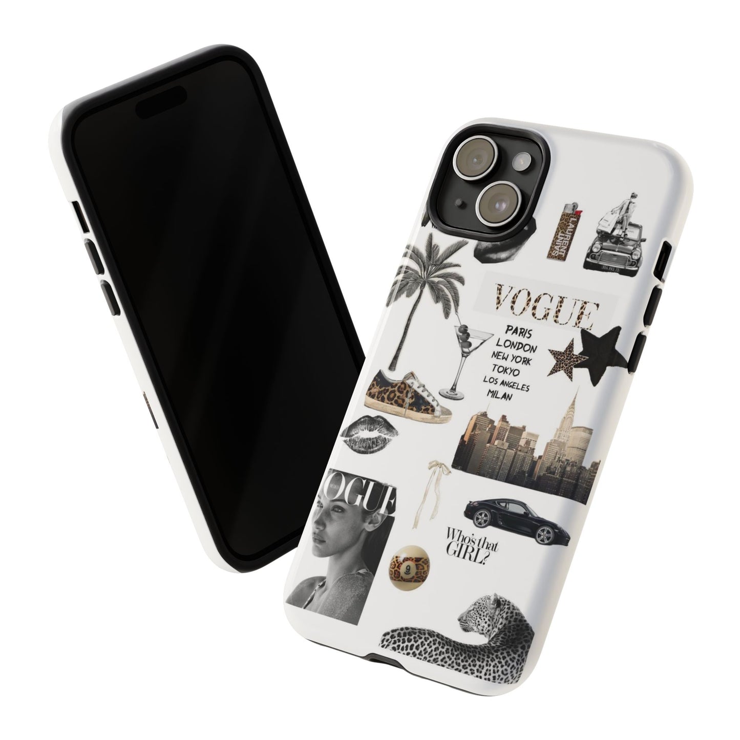 Chic Phone Case - Vogue-Inspired Tough Case for Fashion Lovers, Stylish Accessories, Unique Gift for Her, Trendy Mobile Cover, [...]