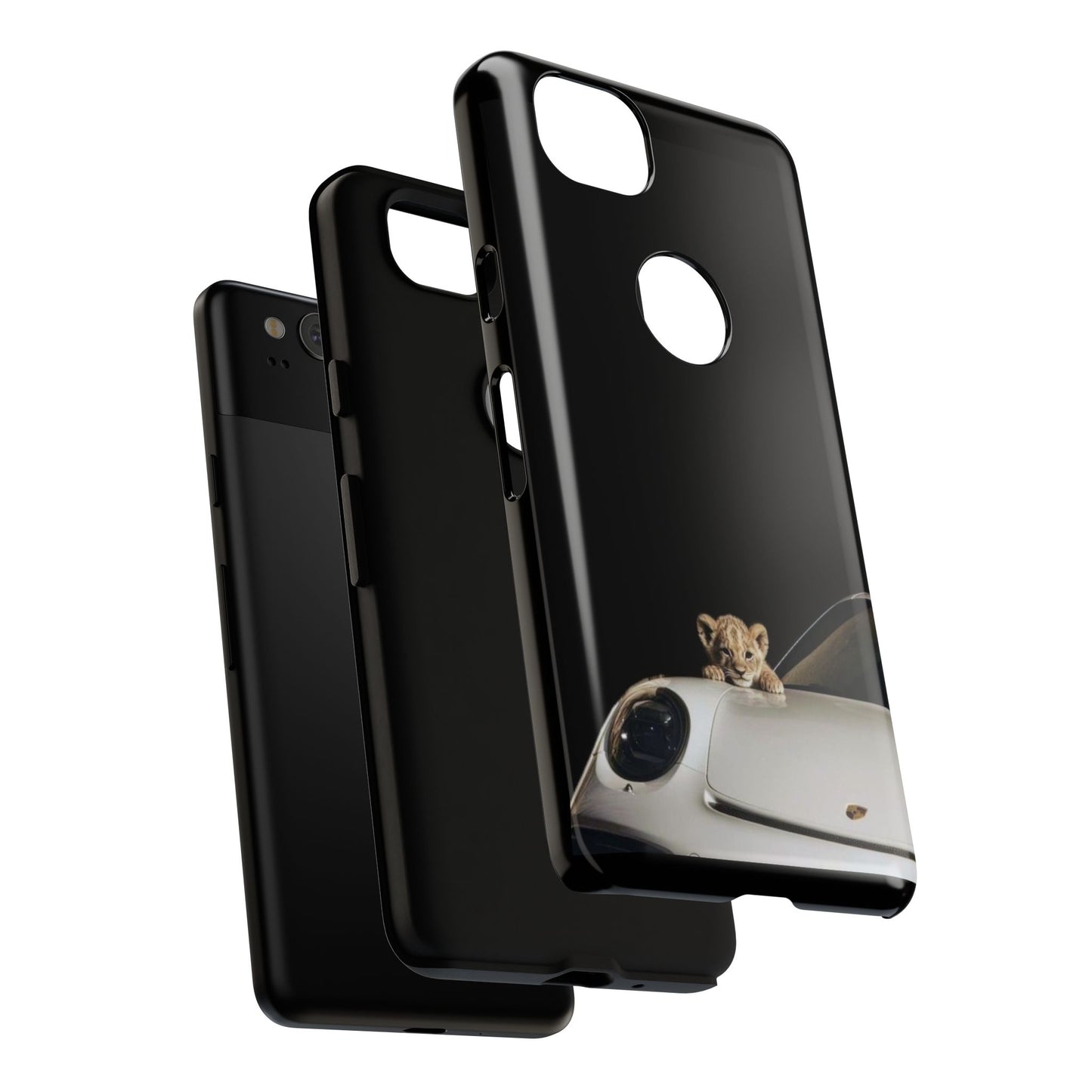 Wildlife-Inspired Phone Case with Lion Cub, Perfect Gift for Animal Lovers, Unique Phone Accessory for Car Enthusiasts, Stylish [...]