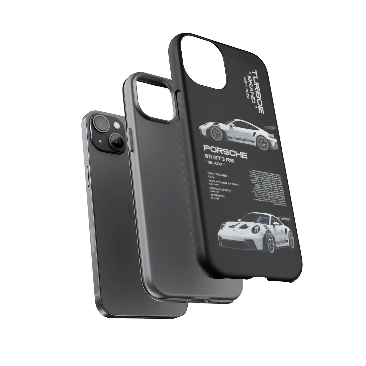 Porsche Phone Case, Tough Car Case, Automotive Gift, Racing Enthusiast Accessory, Stylish Smartphone Protection