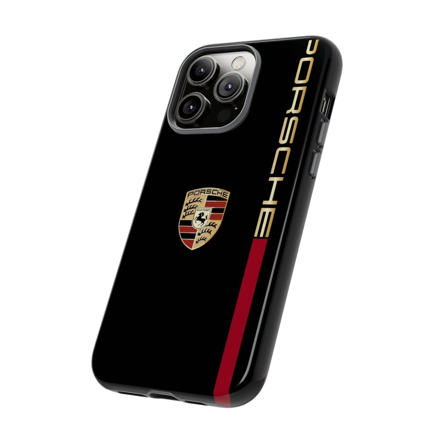Porsche Tough Phone Case, Durable Car Lover Accessory, Protective Cover, Gift for Auto Enthusiasts, Racing Themed Phone Accessory