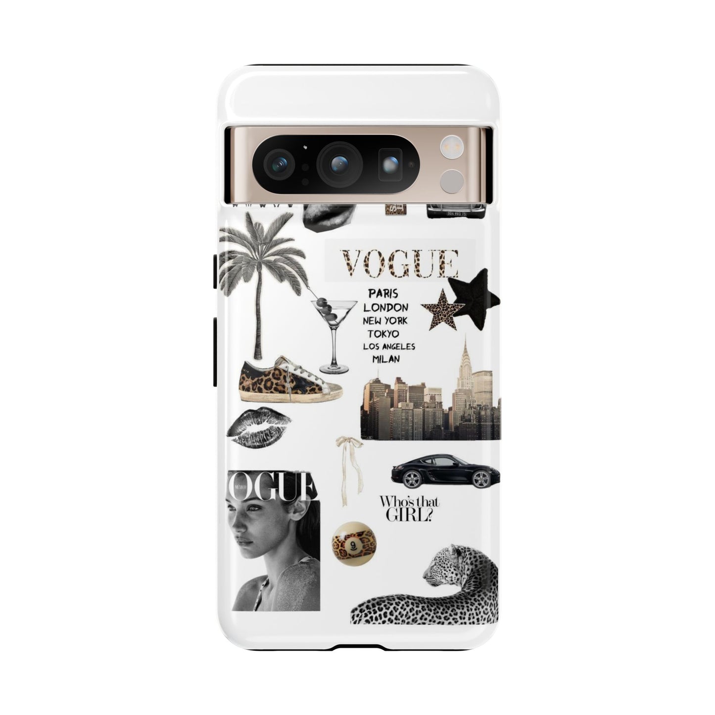Chic Phone Case - Vogue-Inspired Tough Case for Fashion Lovers, Stylish Accessories, Unique Gift for Her, Trendy Mobile Cover, [...]
