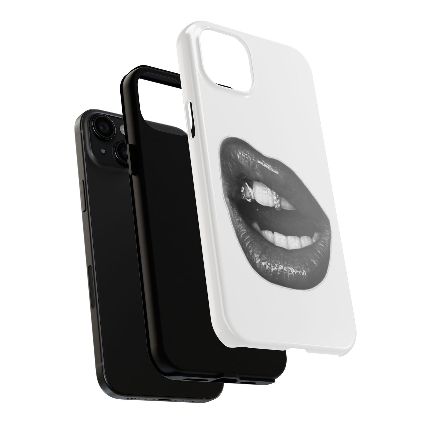 Bold Lip Art Tough Phone Case - Stylish & Protective Cover for Trendsetters