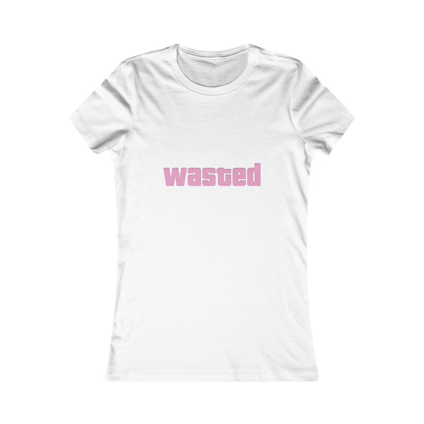 Wasted Women's Tee, Casual Wear, Funny Shirt, Gift for Her, Weekend Vibes, Party Attire