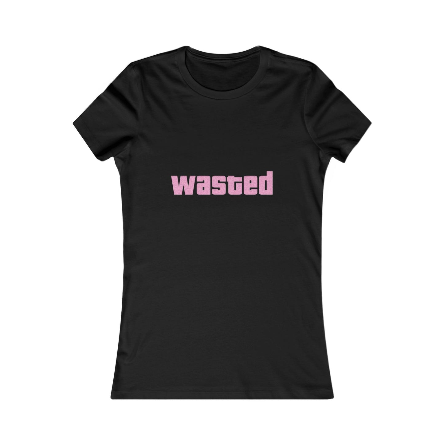 Wasted Women's Tee, Casual Wear, Funny Shirt, Gift for Her, Weekend Vibes, Party Attire