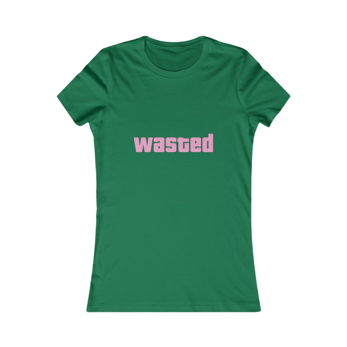 Wasted Women's Tee, Casual Wear, Funny Shirt, Gift for Her, Weekend Vibes, Party Attire