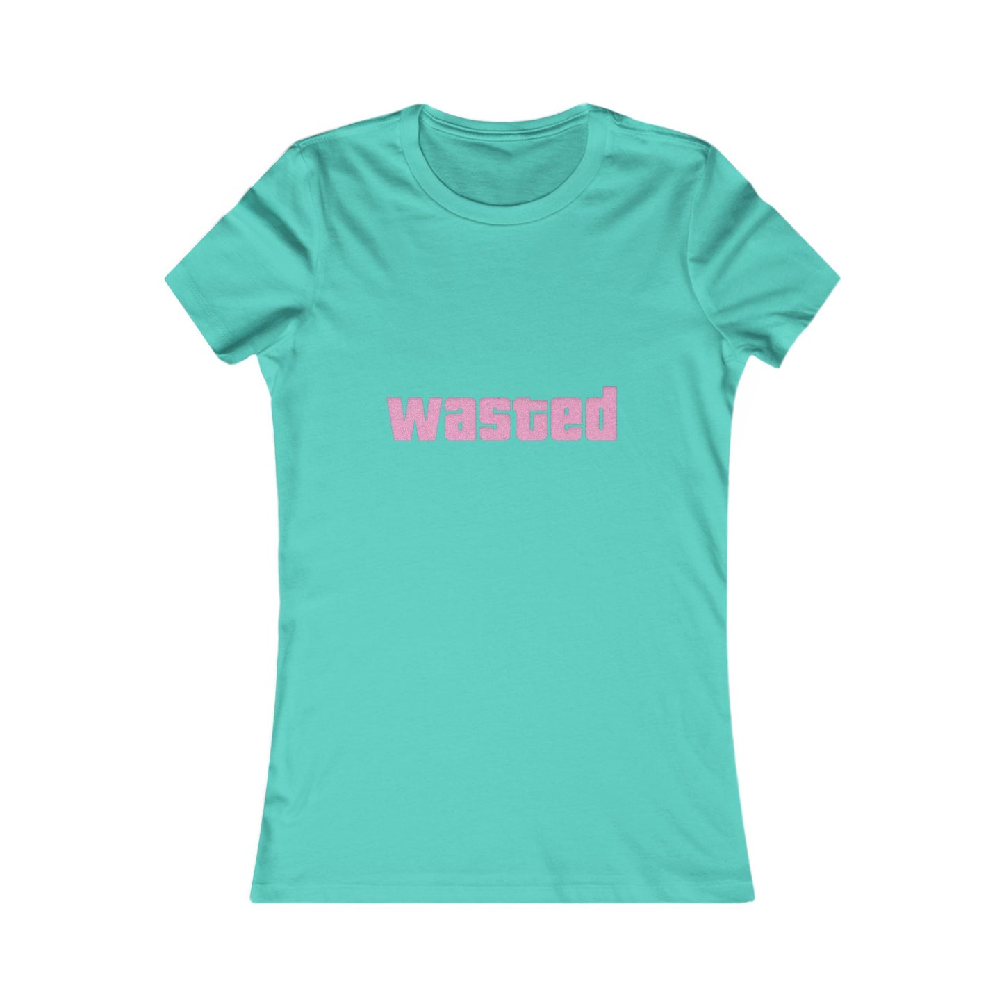 Wasted Women's Tee, Casual Wear, Funny Shirt, Gift for Her, Weekend Vibes, Party Attire