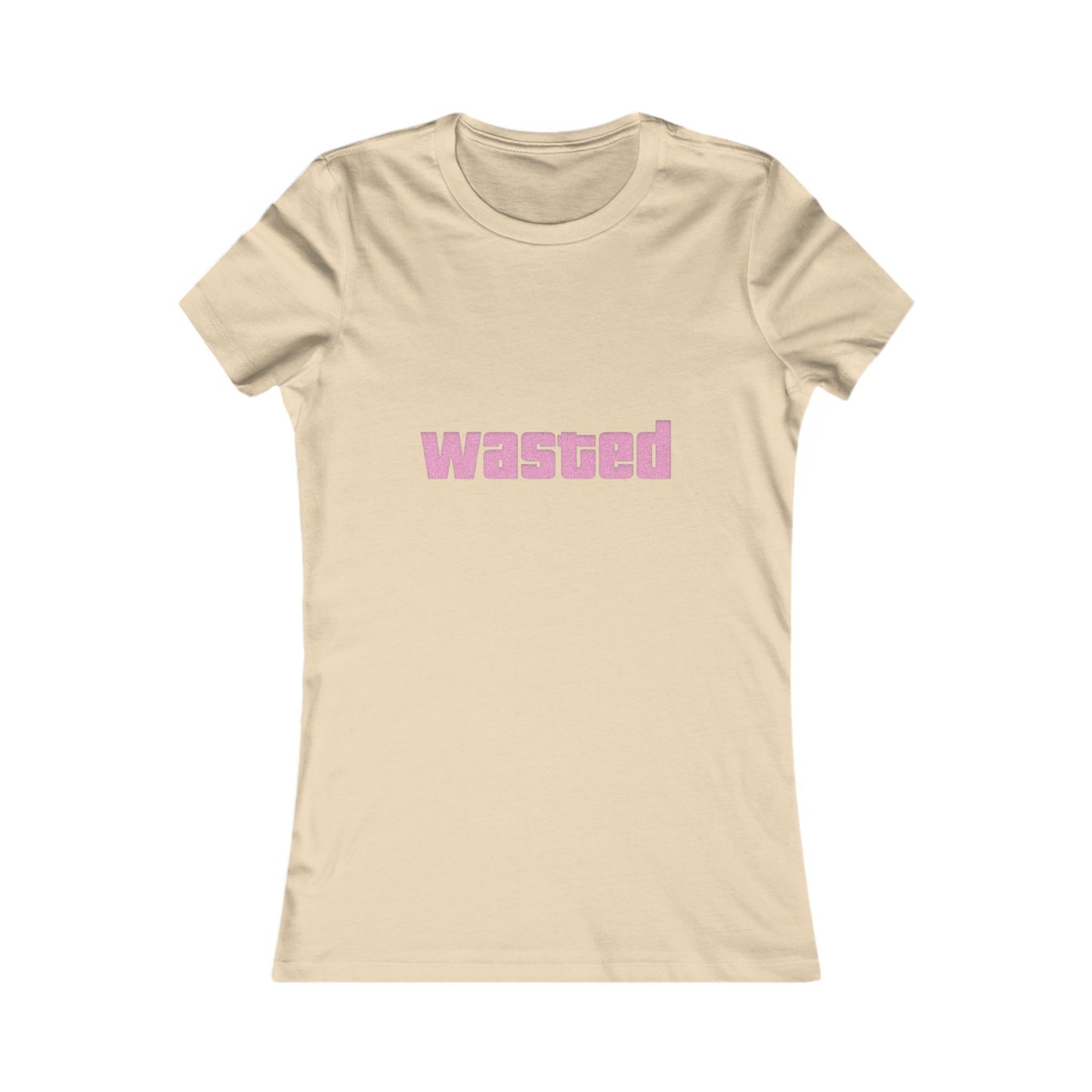 Wasted Women's Tee, Casual Wear, Funny Shirt, Gift for Her, Weekend Vibes, Party Attire